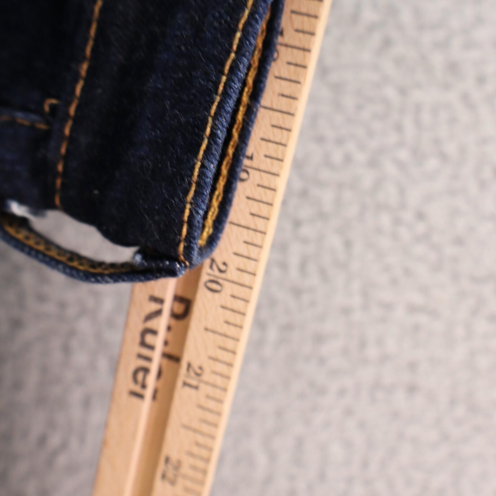 Levi's Levi's Men 514 Straight Stretch Blue Denim Jeans Tag 38x30 Size US 38 / EU 54 - 9 Thumbnail