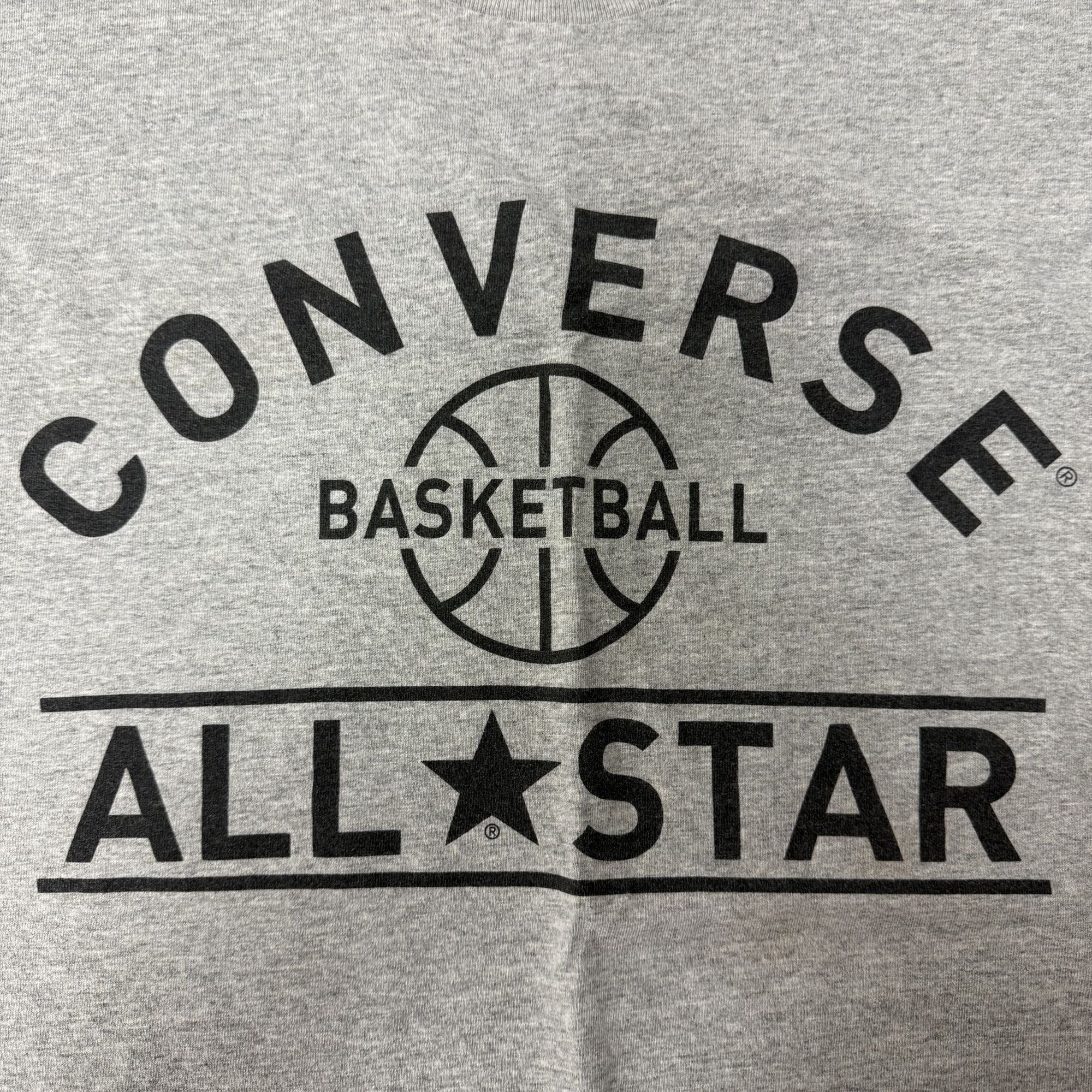 Converse Vtg Team CONVERSE ALL STAR Heather Gray LOGO Tank Top Size US L / EU 52-54 / 3 - 3 Thumbnail
