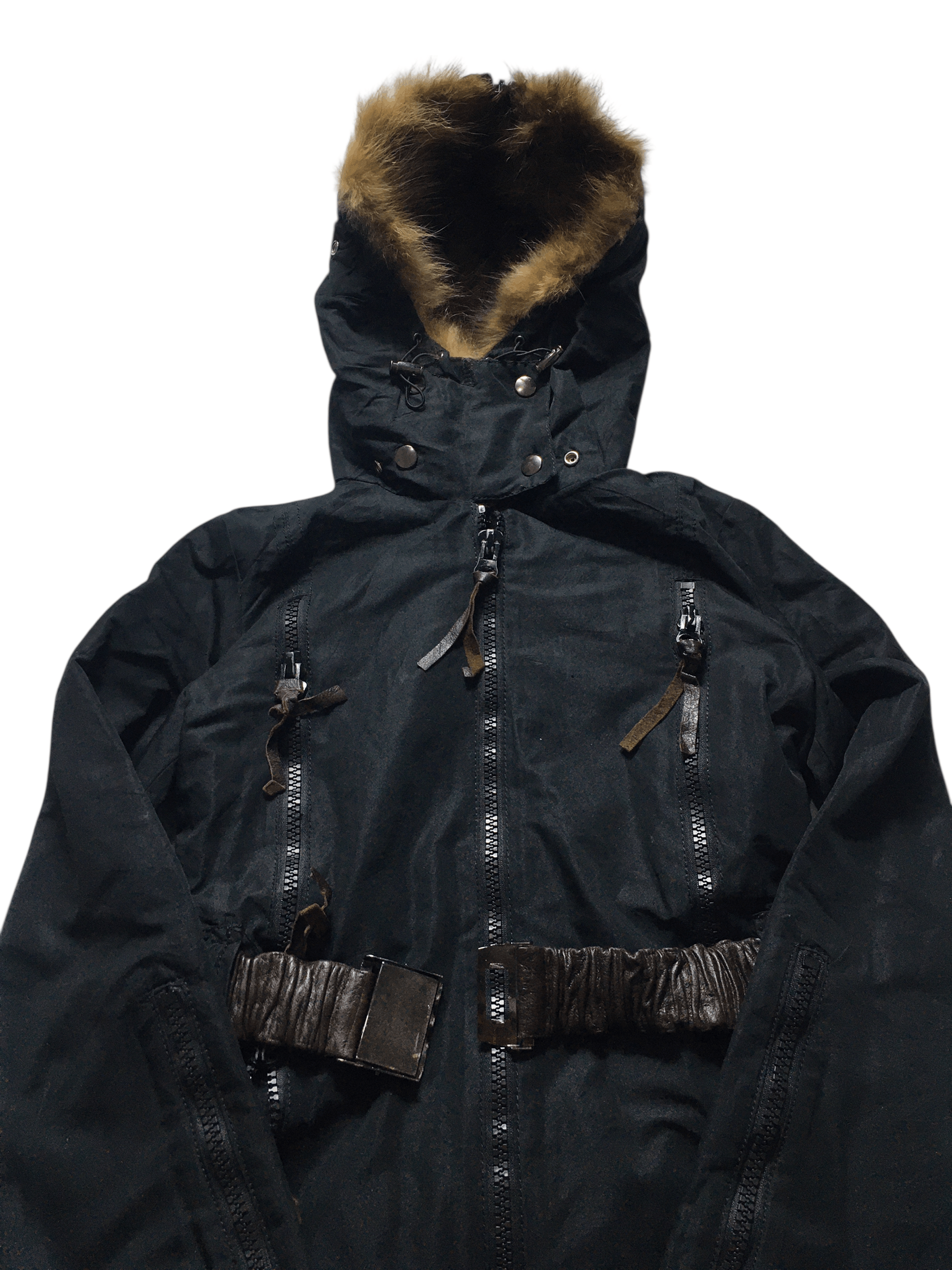 Japanese Brand Japanese Archive Bondage Faux Fur Lgb Style Jacket Size US S / EU 44-46 / 1 - 8 Thumbnail