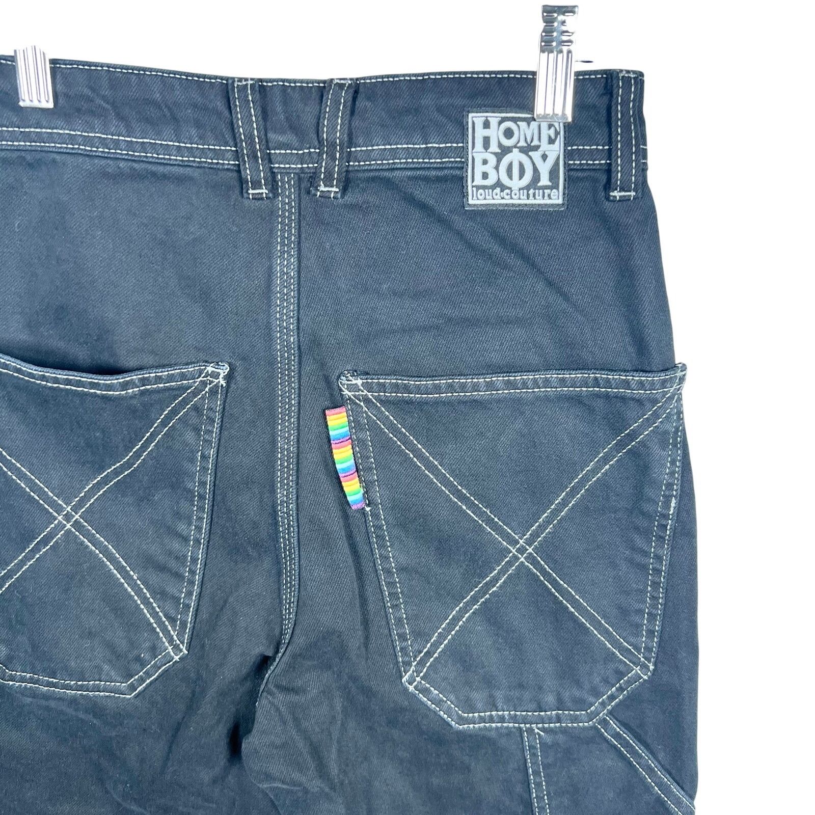 Other Home Boy Loud Couture Baggy Black Pants 25x30 Size 25" / US 0 / IT 36 - 8 Thumbnail