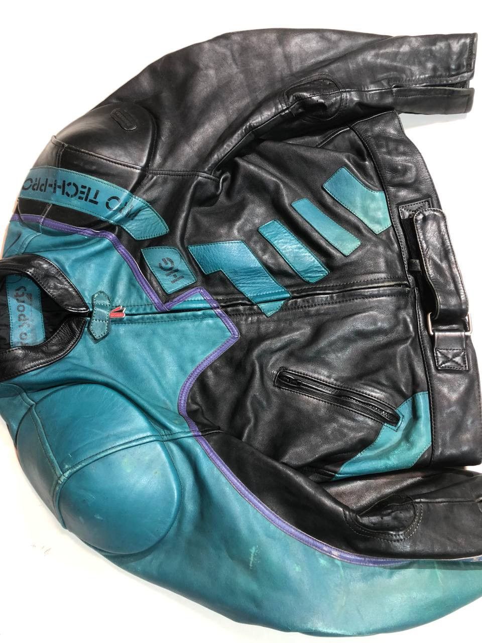 Hein Gericke Hein Gericke Avangarde Racing Moto Leather Jacket Vintage Size US L / EU 52-54 / 3 - 6 Thumbnail