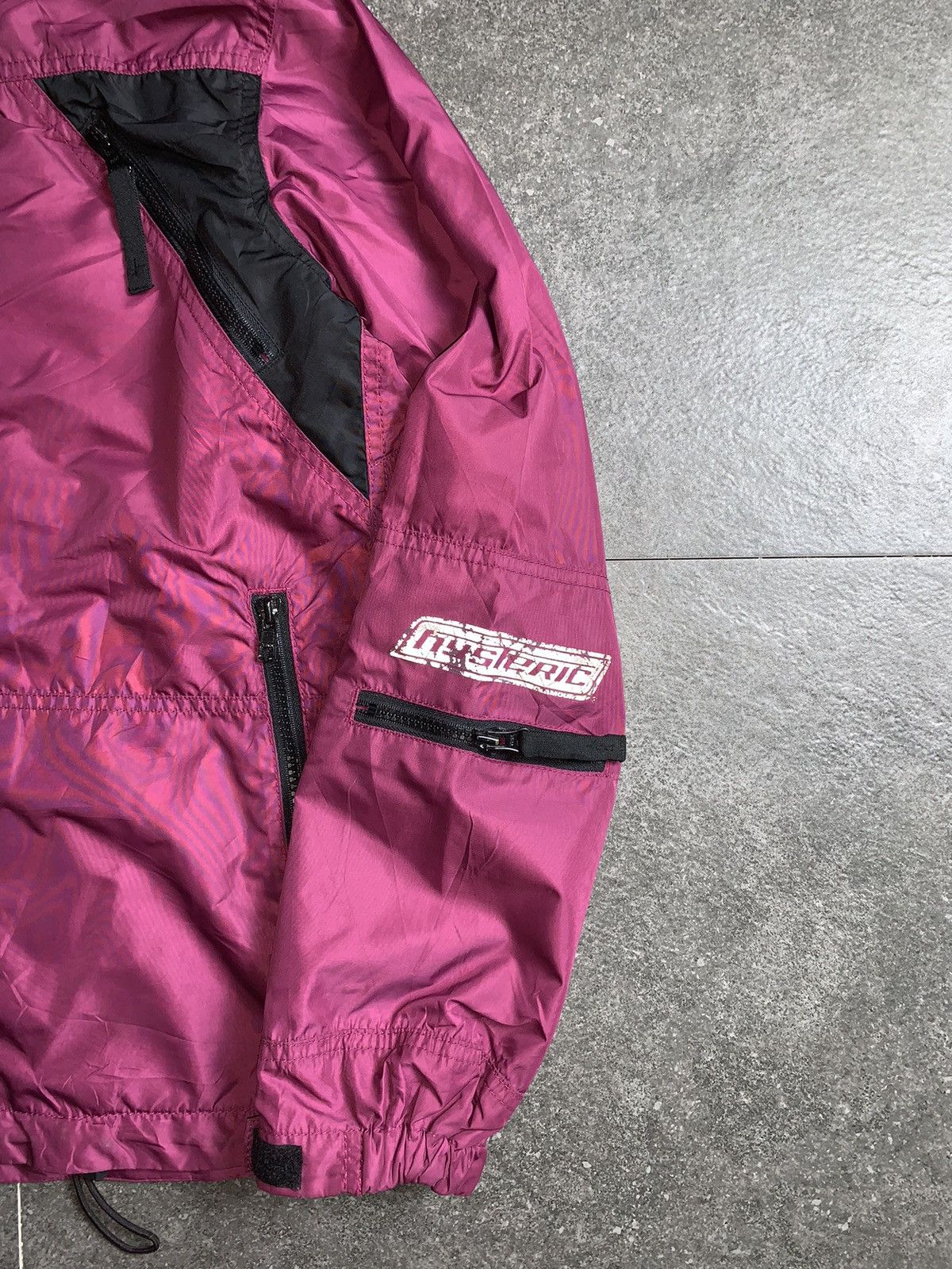 Hysteric Glamour 2000s Hysteric Glamour Heavy Duty Nylon Reflective Jacket Size US S / EU 44-46 / 1 - 7 Thumbnail