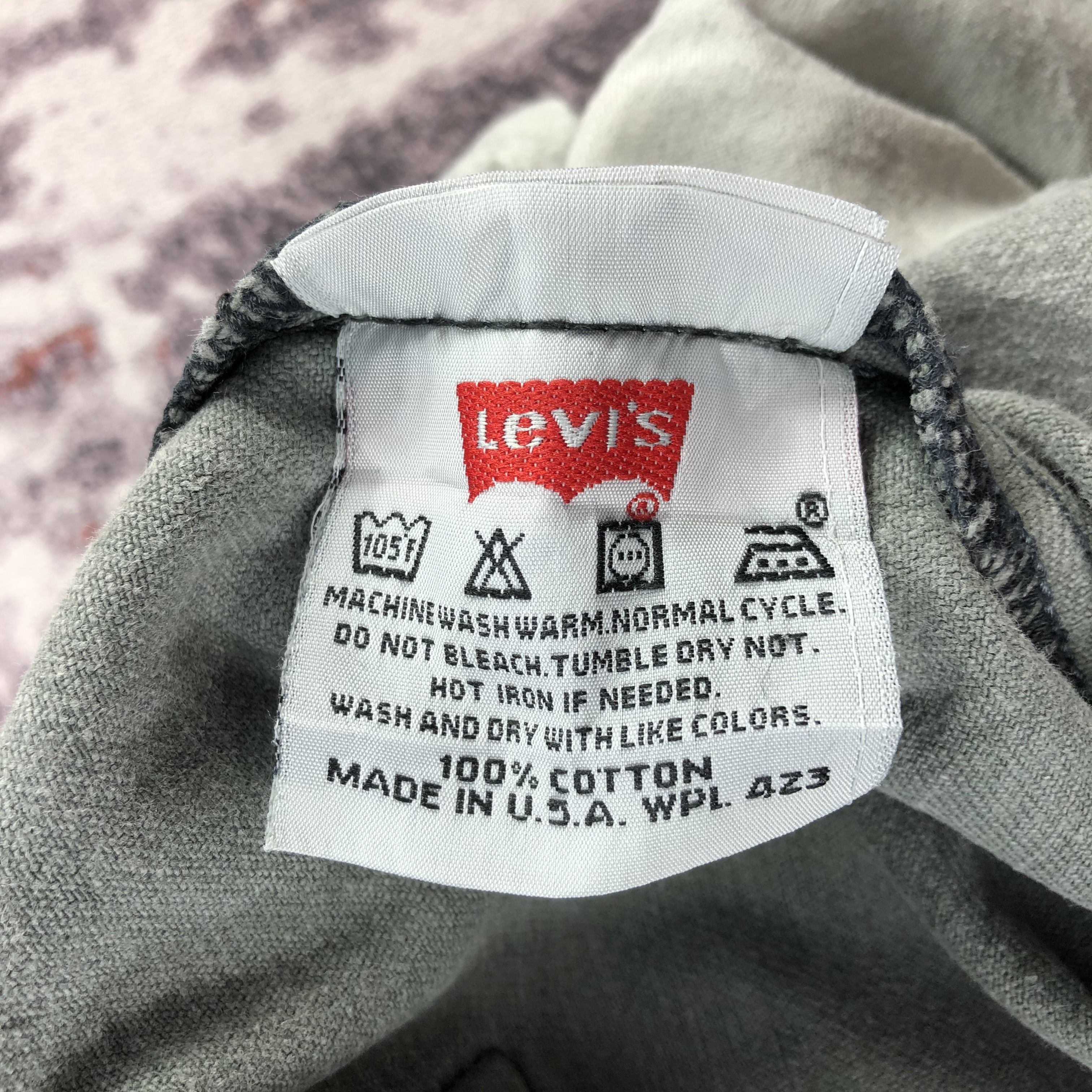 Levi's 90s Vintage Levis 501 Jeans-JM3052 Size US 35 - 10 Thumbnail