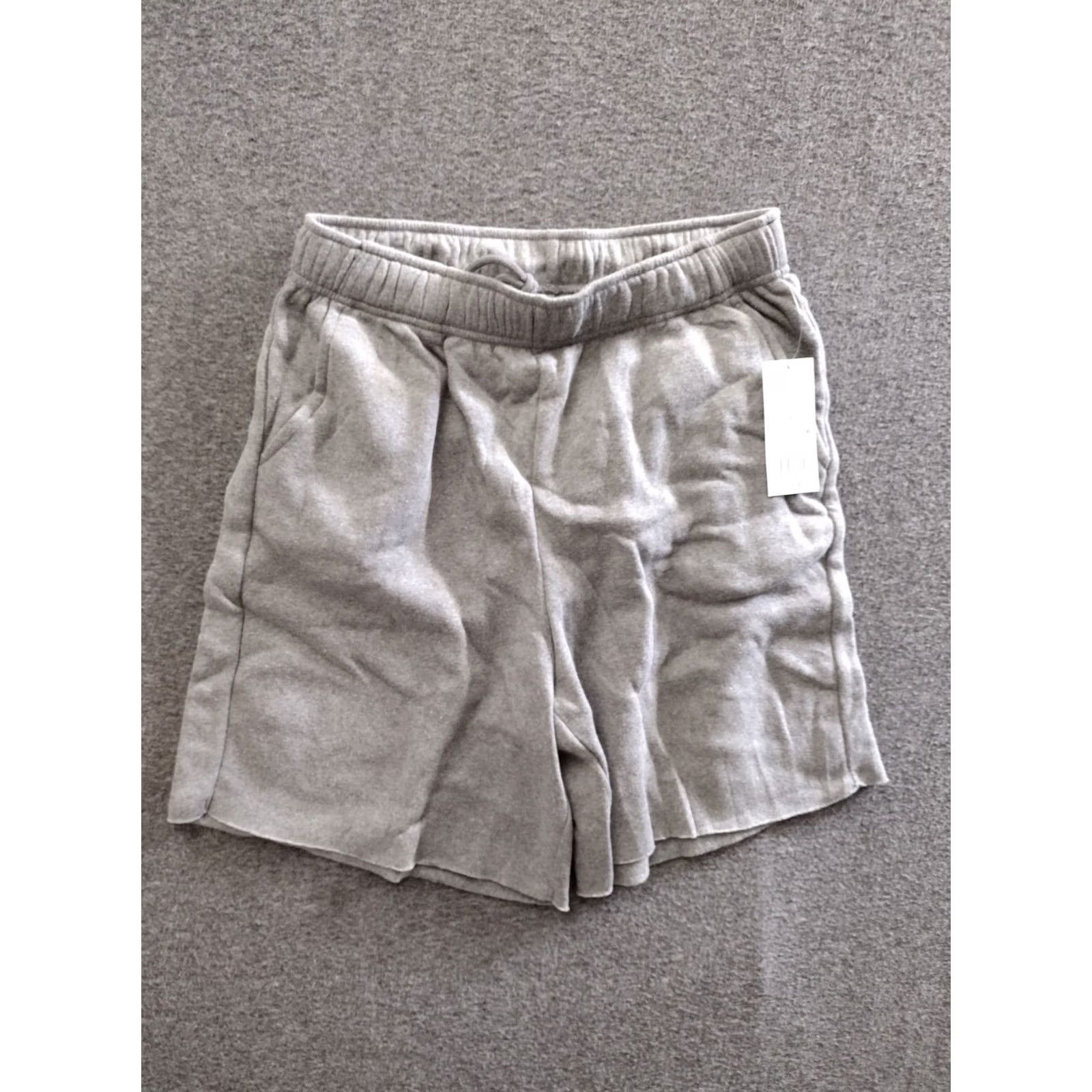 Vintage Wild Fable Women's High-Rise Dolphin Cropped Short Shorts Gray S Size 28" / US 6 / IT 42 - 2 Thumbnail