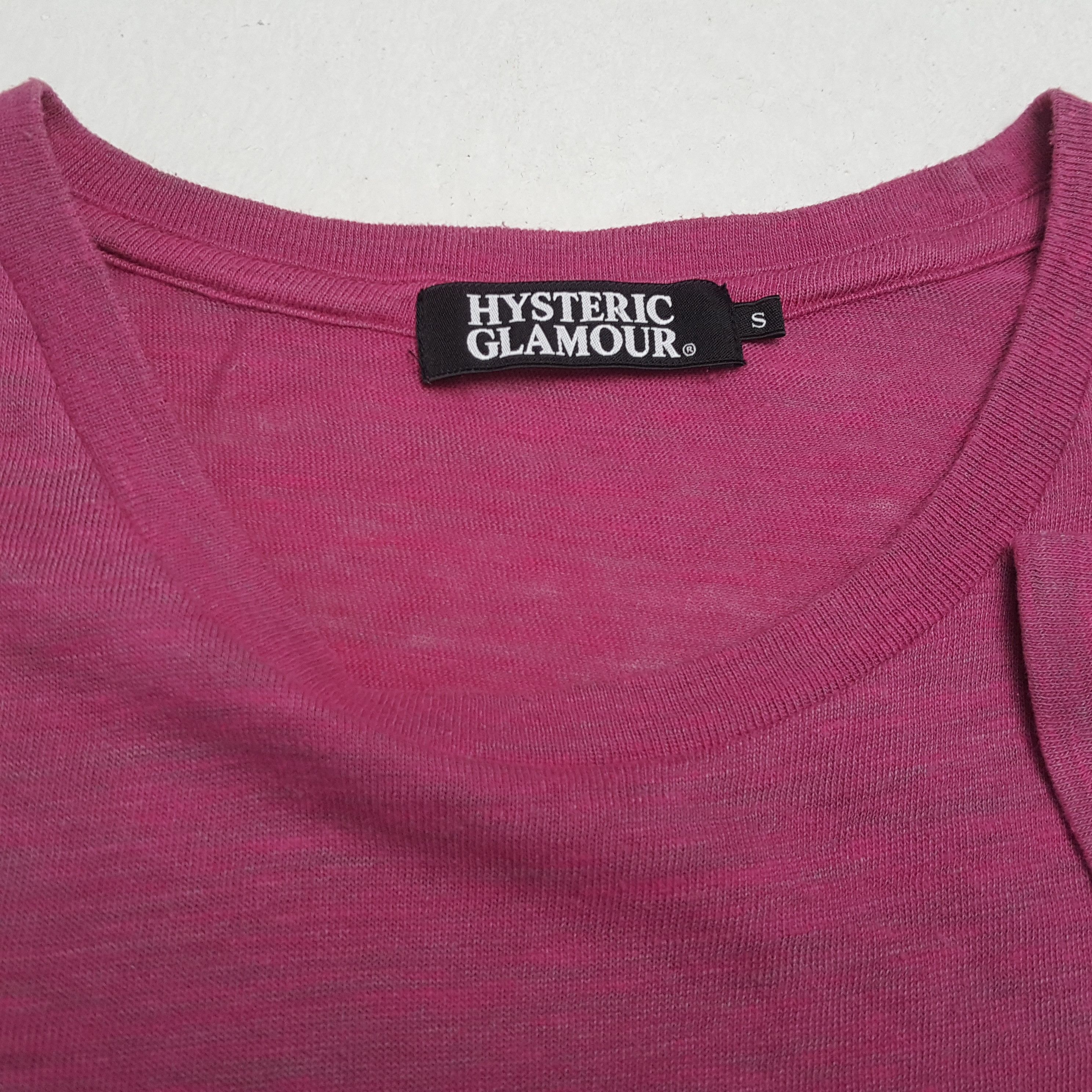 Hysteric Glamour HYSTERIC GLAMOUR Japanese Brand Streetwear Tshirt Size US S / EU 44-46 / 1 - 7 Thumbnail