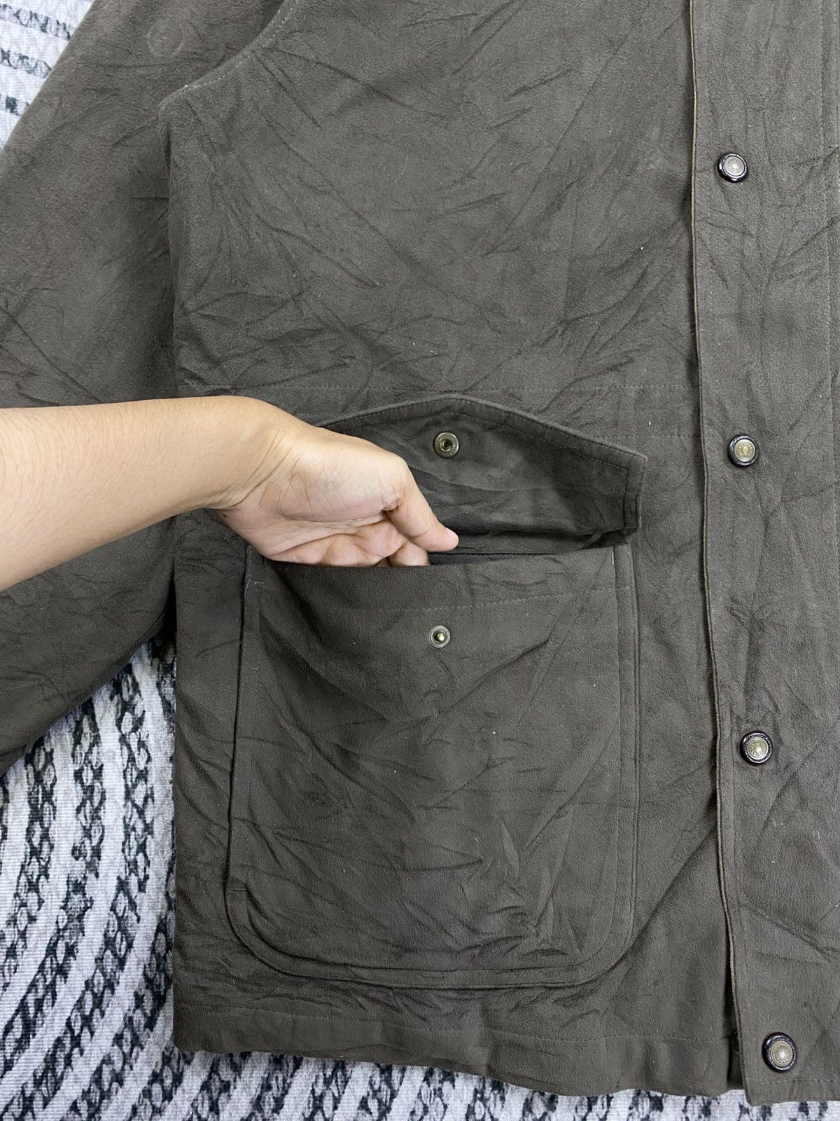Gianni Valentino Vintage Gianni Valentino Rare Zipper Chore Jacket Size US XL / EU 56 / 4 - 7 Thumbnail