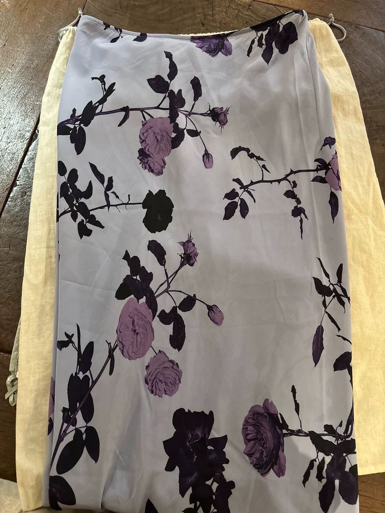 Dries Van Noten dries van noten size:38 Purple long dress in the garden Size 42" / US 20 - 5 Thumbnail