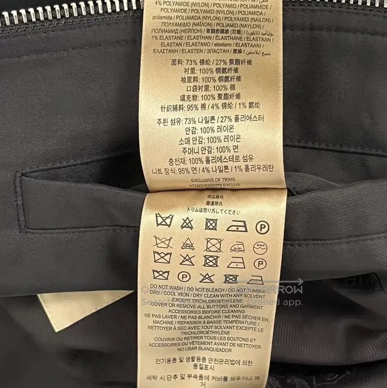 Burberry Burberry Black Men's Jacket with Logo Details. Size US L / EU 52-54 / 3 - 7 Thumbnail