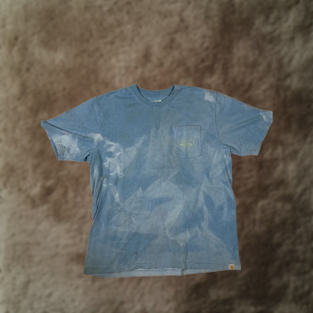Carhartt Carhartt T-Shirt Blue Pocket Tee XL Men Shirts Regular 90s Grunge Vintage No Size US XL / EU 56 / 4 - 1 Thumbnail