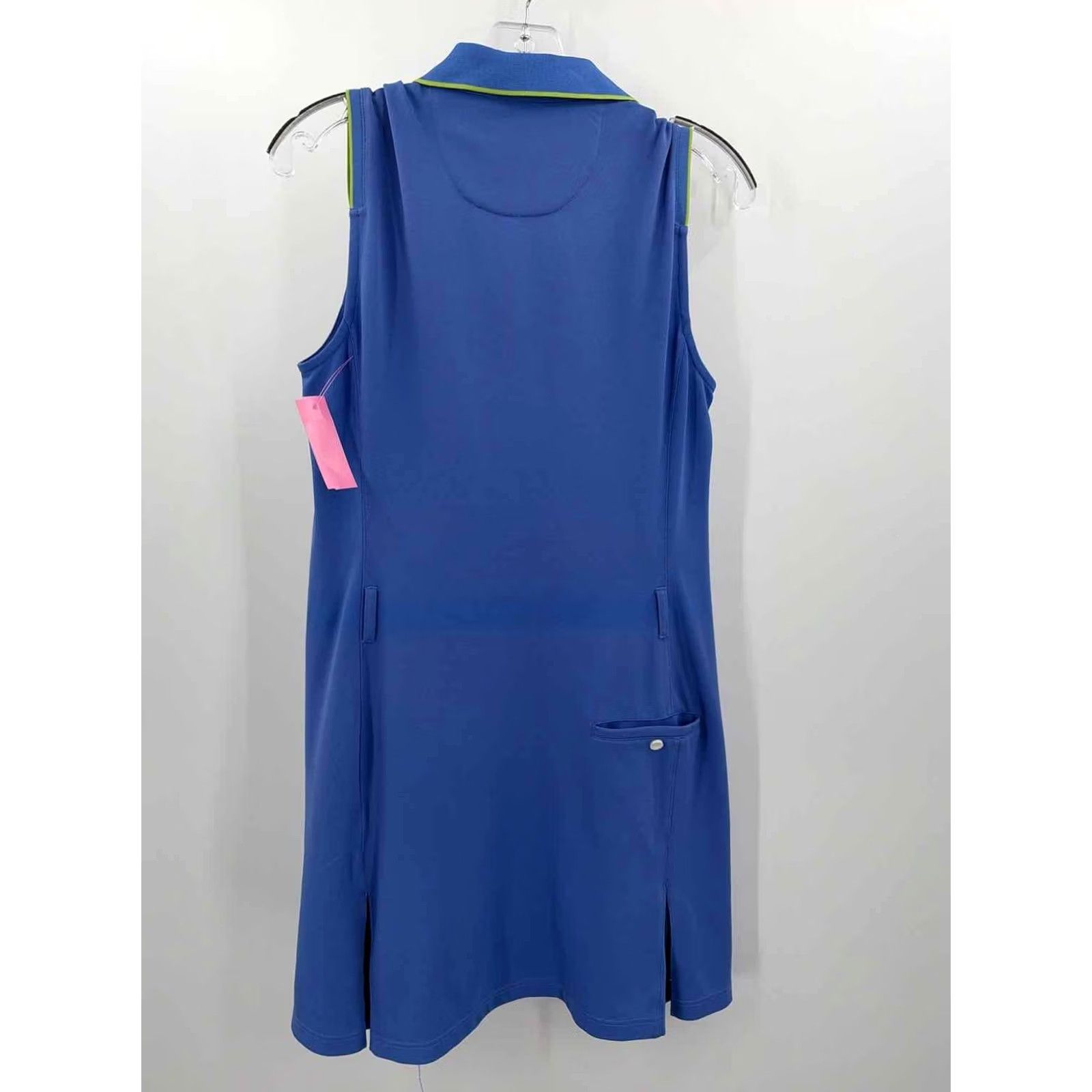 Vintage EP Pro Sleeveless Dress Medium Blue Knee Length Pre-Owned Size M / US 6-8 / IT 42-44 - 2 Thumbnail
