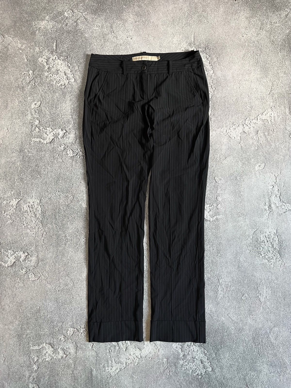Marithe + Francois Girbaud Marithe + Francois Girbaud Women’s Black Pants Classic Sz 44 Size 30" / US 8 / IT 44 - 1 Thumbnail
