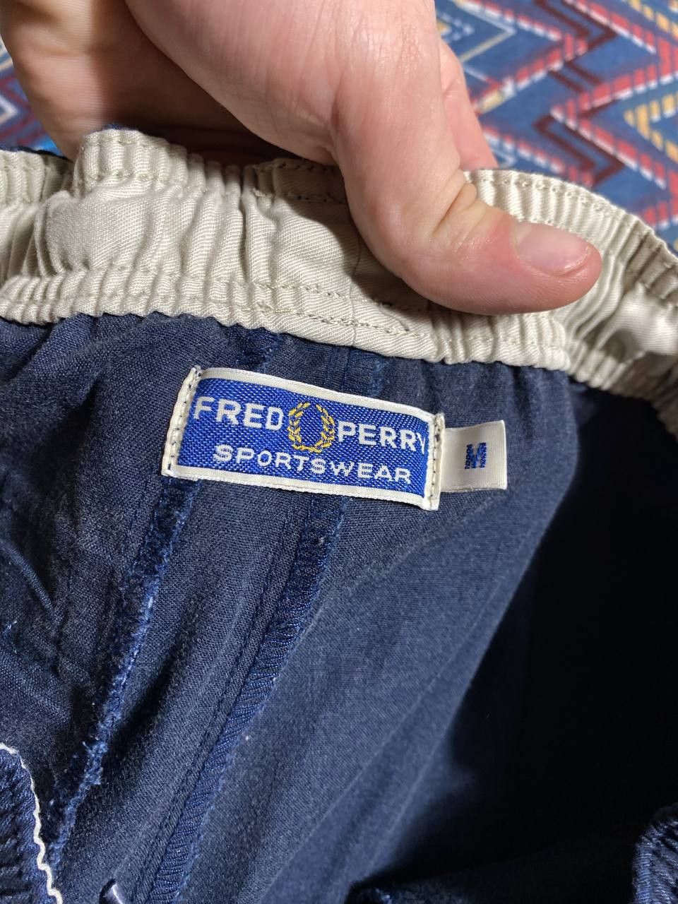 Fred Perry × Vintage Vintage 90s Fred Perry Streetwear Faded Shorts Size US 32 / EU 48 - 2 Thumbnail