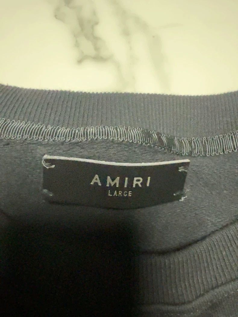 Amiri Amiri black lost boy sweater Size US L / EU 52-54 / 3 - 7 Thumbnail