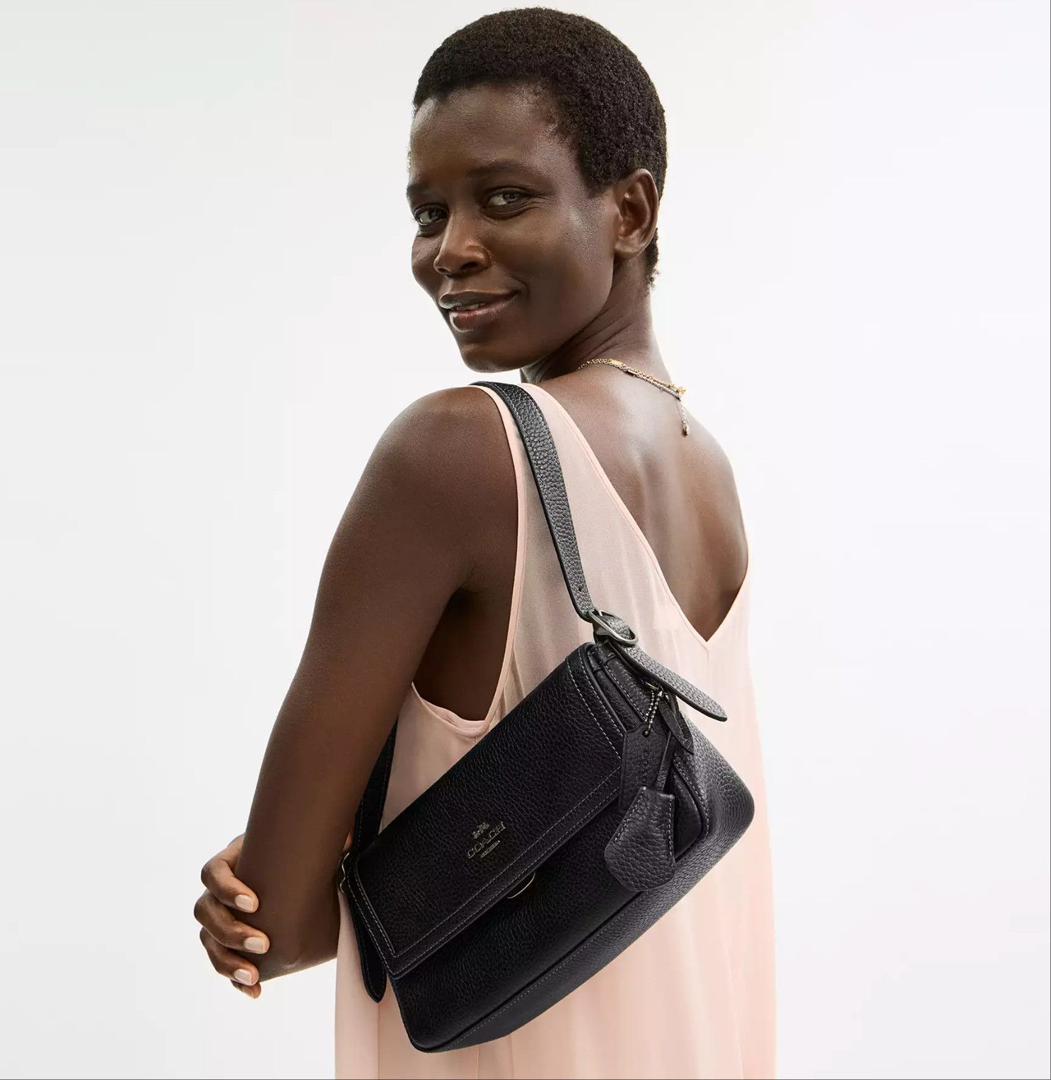 Coach Etta Small Flap Shoulder Bag CCV64 Size ONE SIZE - 5 Thumbnail