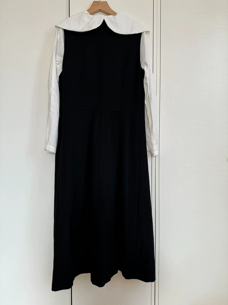 Comme des Garcons Comme Des Garcons Black waistband sleeveless jumpsuit pleat Size XS / US 0-2 / IT 36-38 - 2 Thumbnail