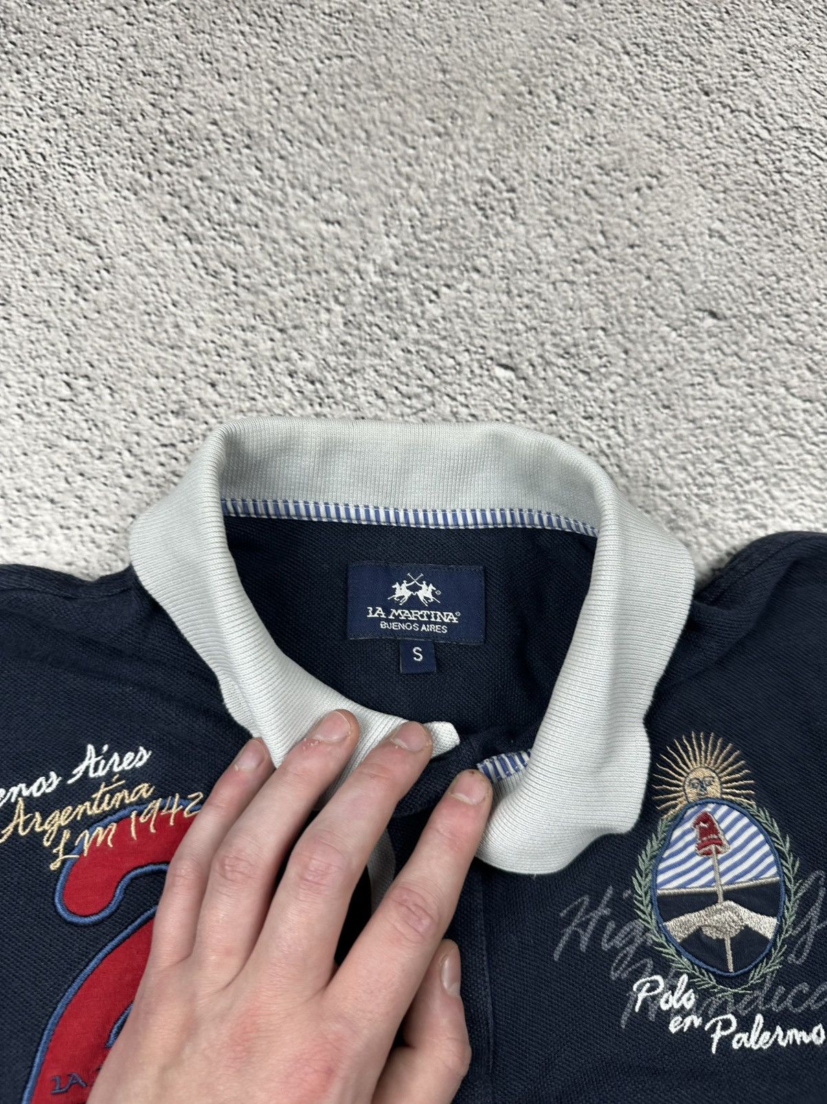 La Martina Vintage La Martina Polo Buenos Aires #2 Y2K Hype Old Money Size US S / EU 44-46 / 1 - 7 Thumbnail