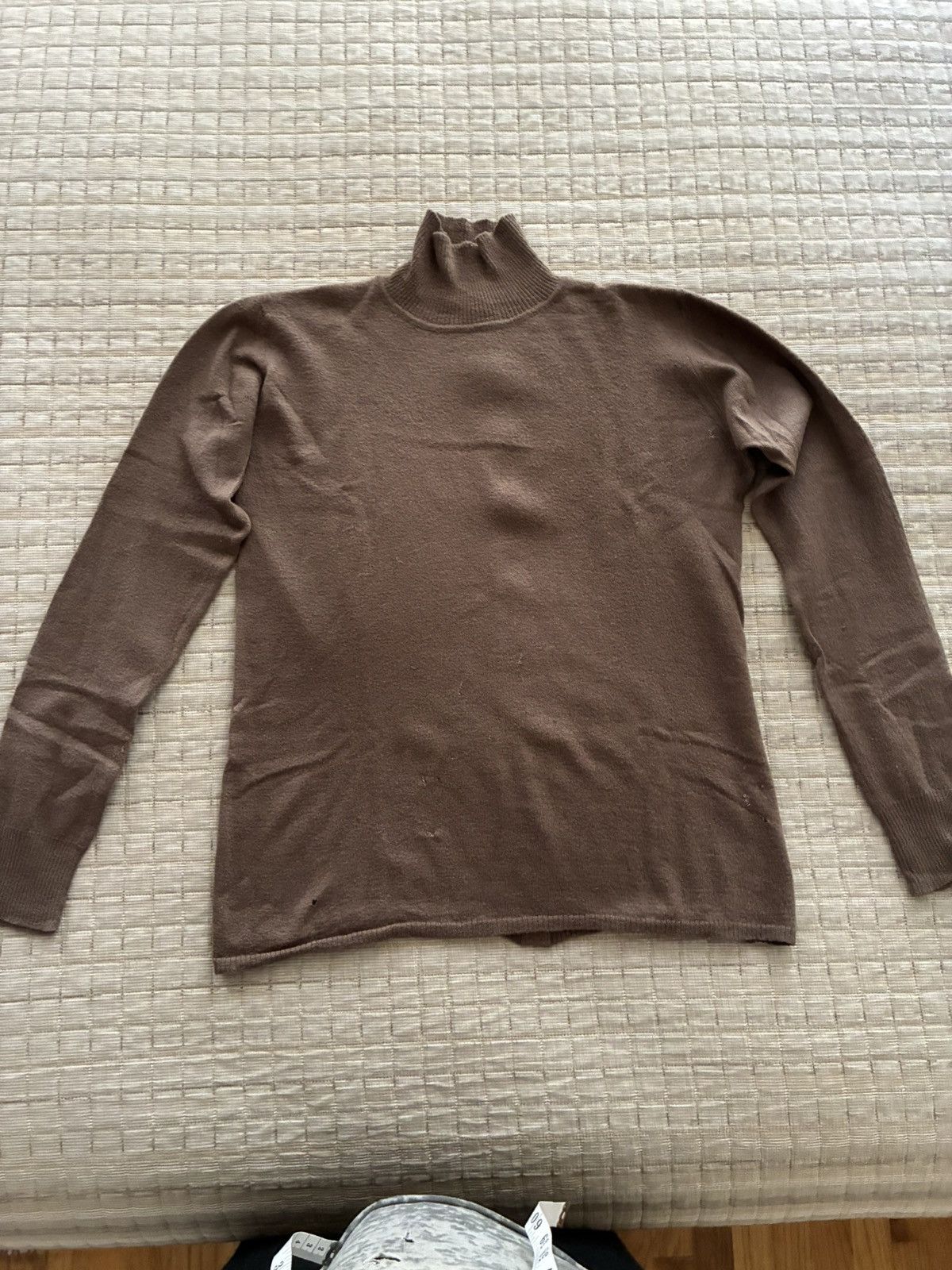 Rick Owens Rick Owens Dark Brown Crewneck Sweater Size US S / EU 44-46 / 1 - 10 Thumbnail