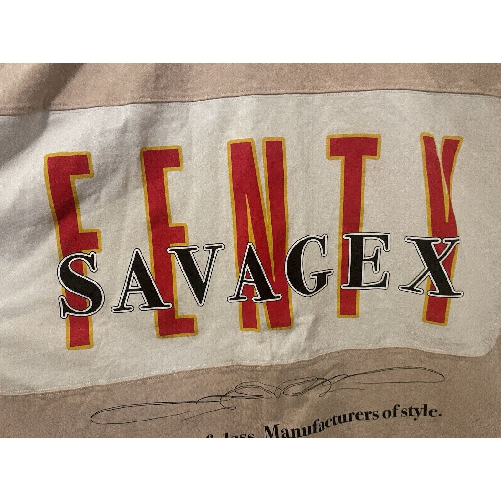 Fenty Savage X Fenty Designer Oversized T Shirt Women’s M Size M / US 6-8 / IT 42-44 - 2 Thumbnail