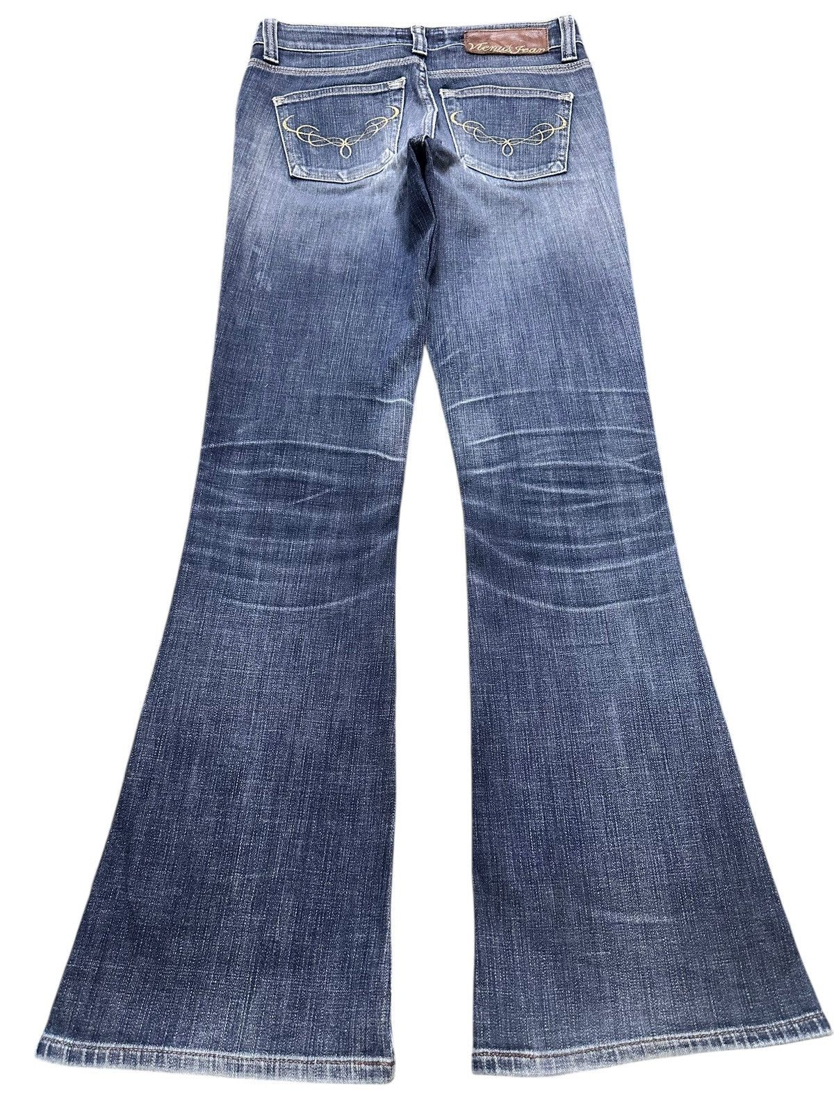 Edwin × Japanese Brand Vintage Edwin Something With WideLeg Bootcut Style Faded Size US 28 / EU 44 - 2 Thumbnail