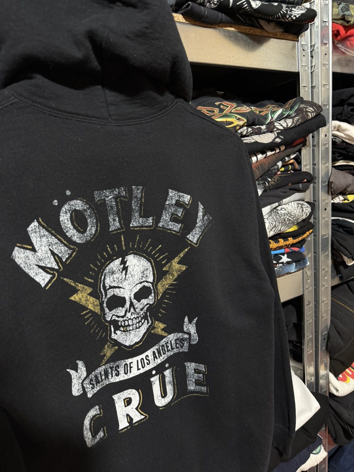 Band Tees Rare Vintage 2021 Motley Crue Saints Of Los Angeles Hoodie Size US S / EU 44-46 / 1 - 5 Thumbnail