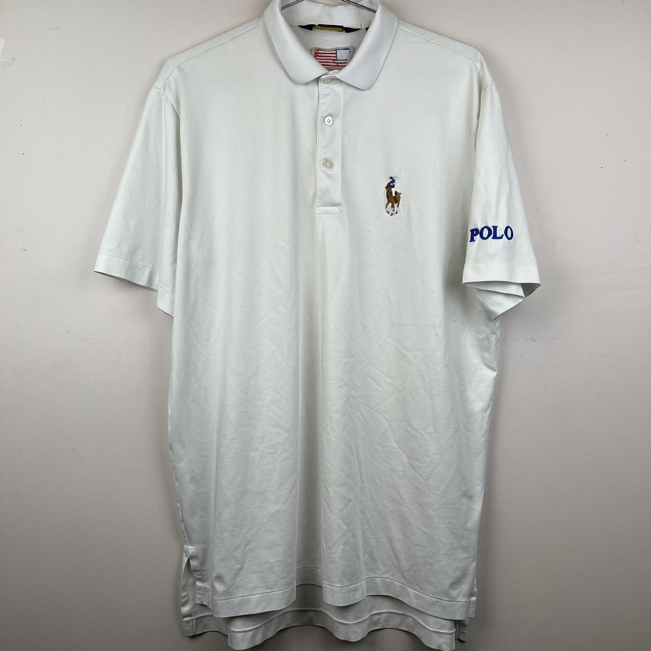 Polo Ralph Lauren Polo Ralph Lauren USA Classic Fit Polo Shirt - Elegant White Size US L / EU 52-54 / 3 - 1 Thumbnail