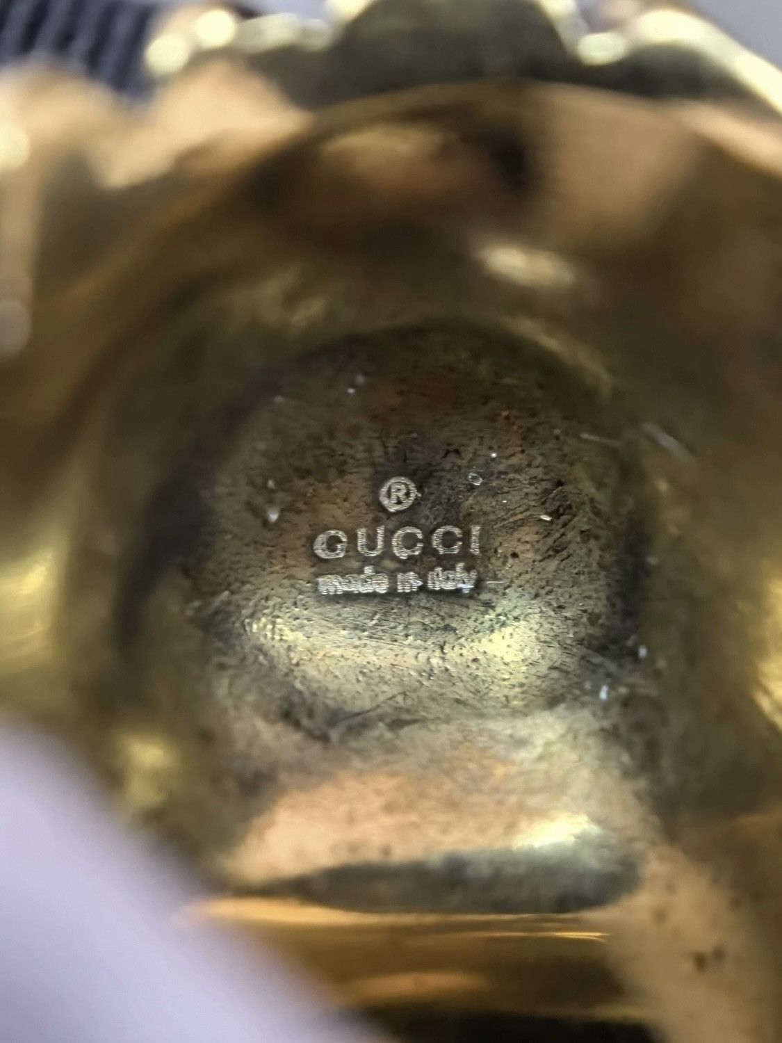 Gucci Gucci lion head ring Size ONE SIZE - 6 Thumbnail