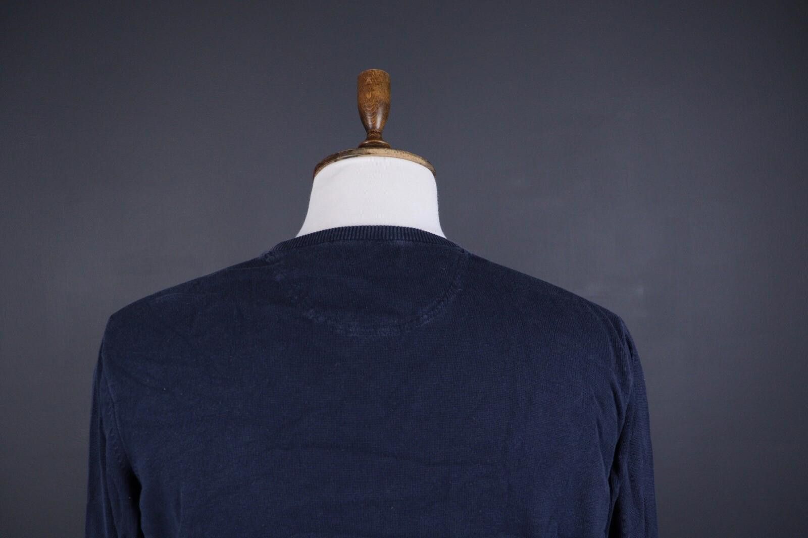 Lacoste Lacoste Blue Cotton Knit Long Sleeve Sweater Size 5 / L Size US L / EU 52-54 / 3 - 6 Thumbnail