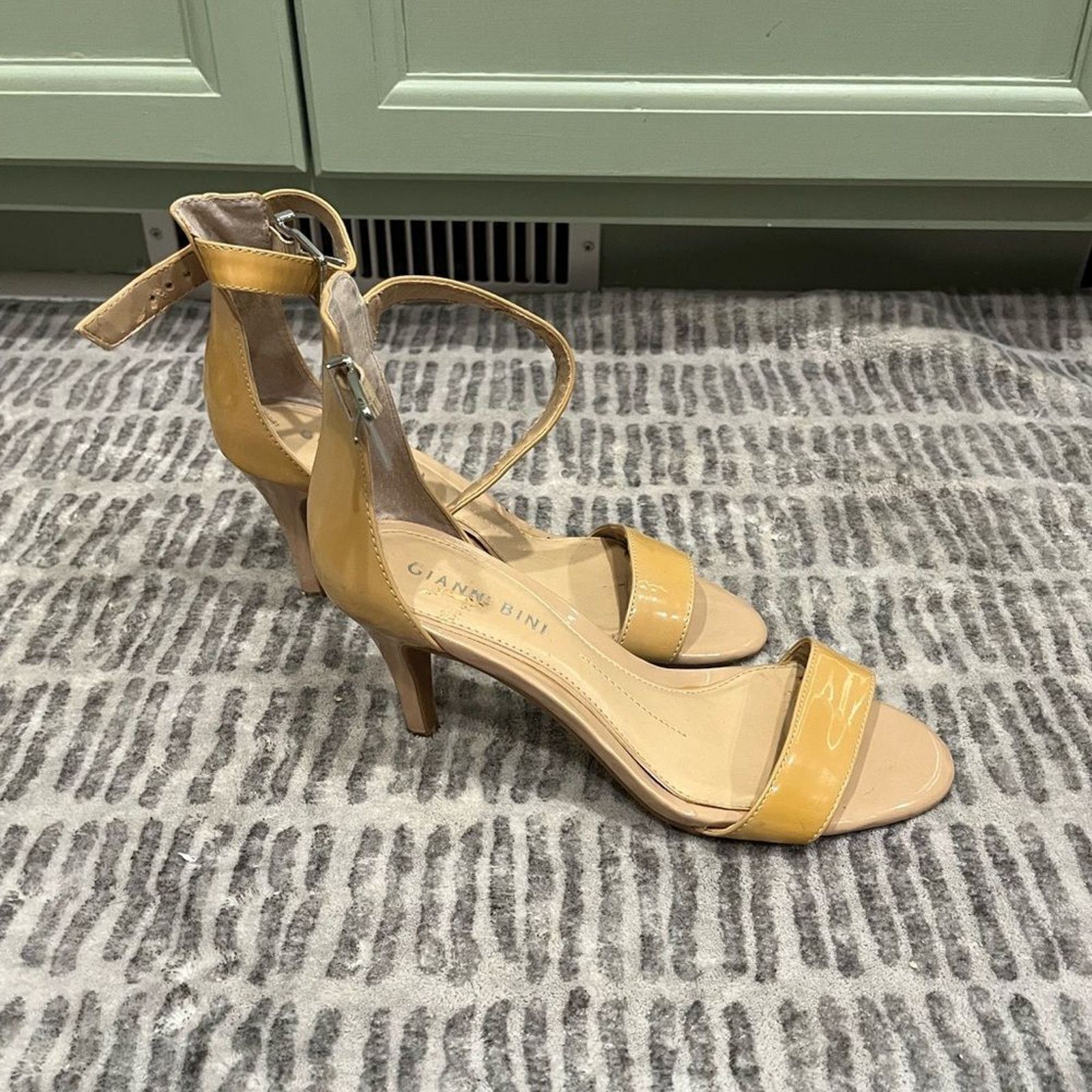 Gianni Valentino Gianni Bini Platform Kitten Heels Sandals Ankle Strap 6.5M Size US 6.5 / IT 36.5 - 9 Thumbnail
