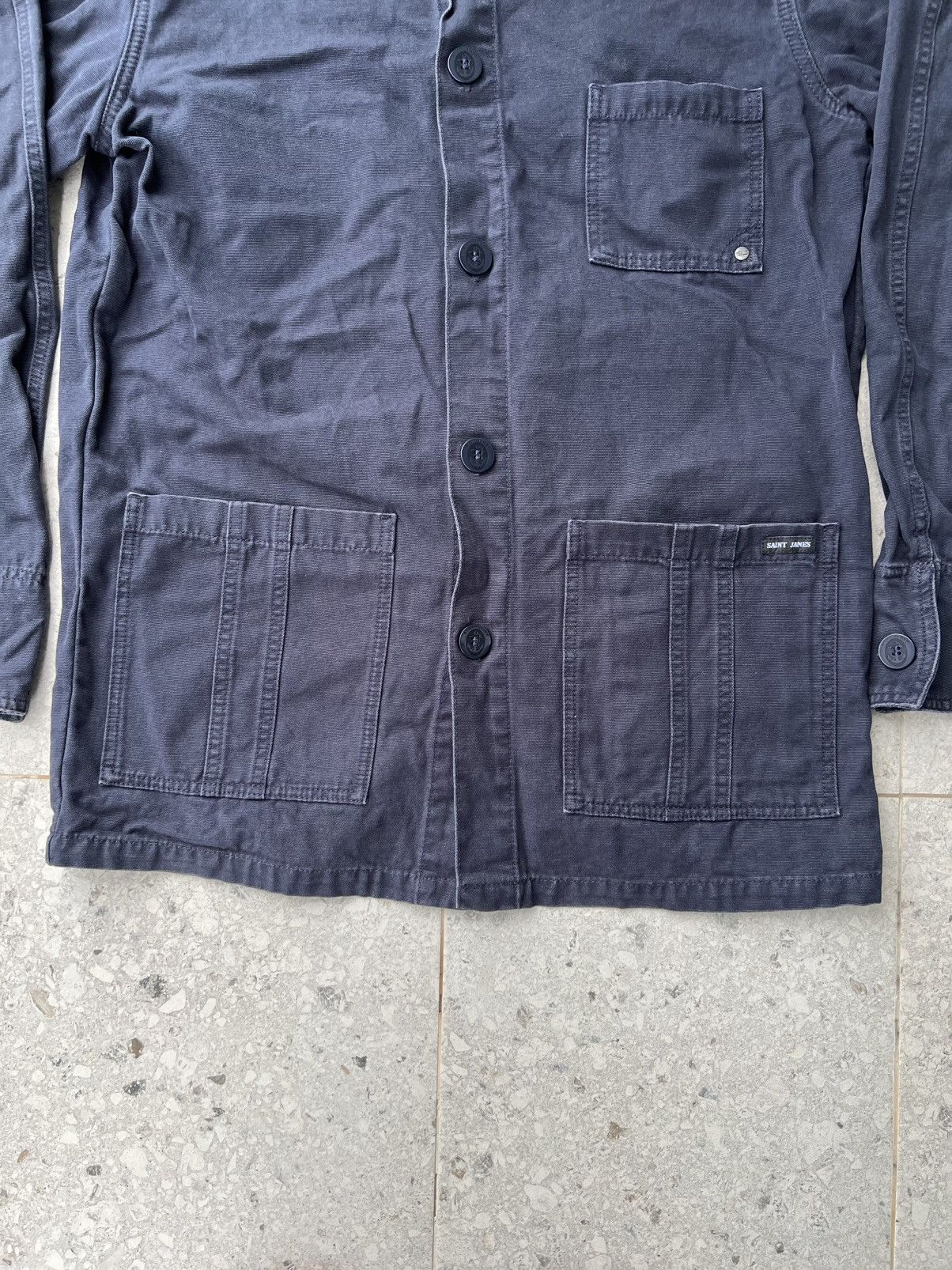 Saint James Saint James Cotton Canvas French Work Chore jacket Size US M / EU 48-50 / 2 - 5 Thumbnail