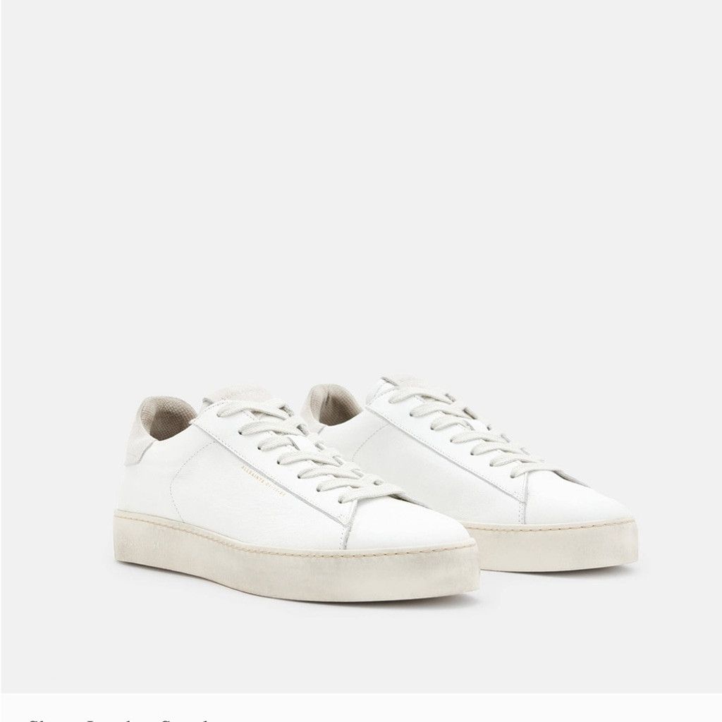 Allsaints All Saints Shana Sneaker in White, EU Size: 40 Size US 10 / IT 40 - 2 Thumbnail