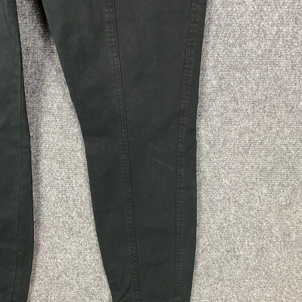 A.L.C. ALC Pants Women’s Size 6 Black Skinny Leg Lace Up Front Size 28" / US 6 / IT 42 - 3 Thumbnail
