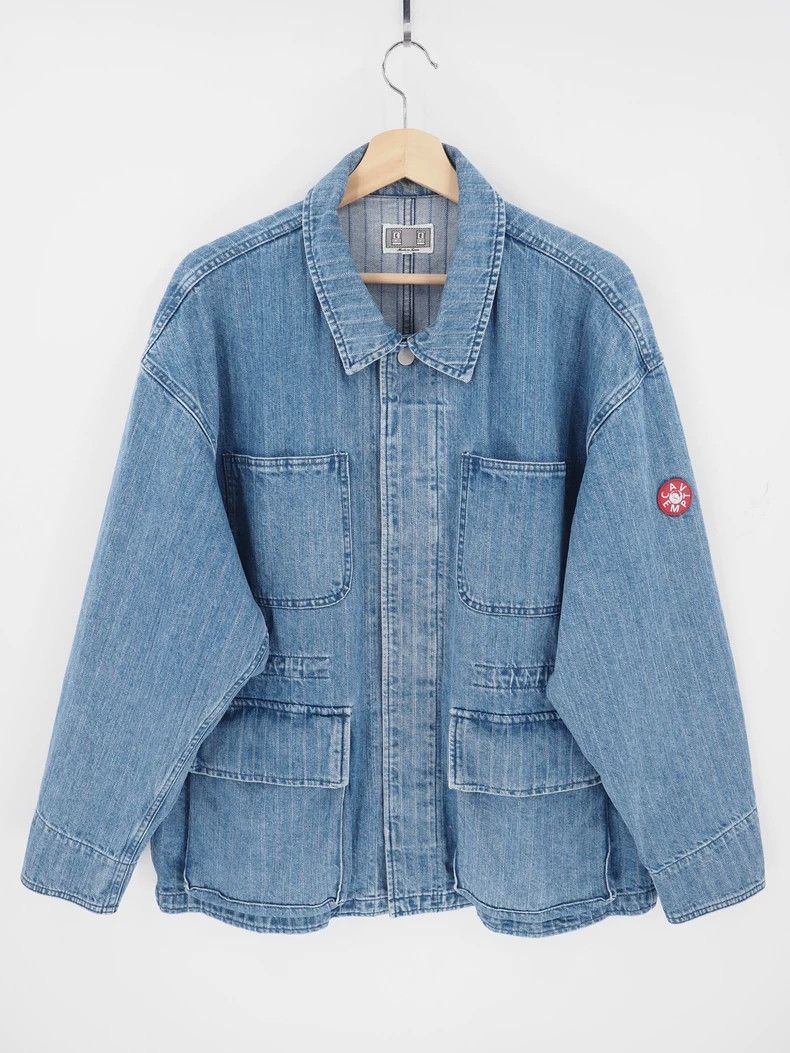Cav Empt Cav emptBlue striped four-pocket denim jacket 2503-Nextarro Size US M / EU 48-50 / 2 - 2 Thumbnail