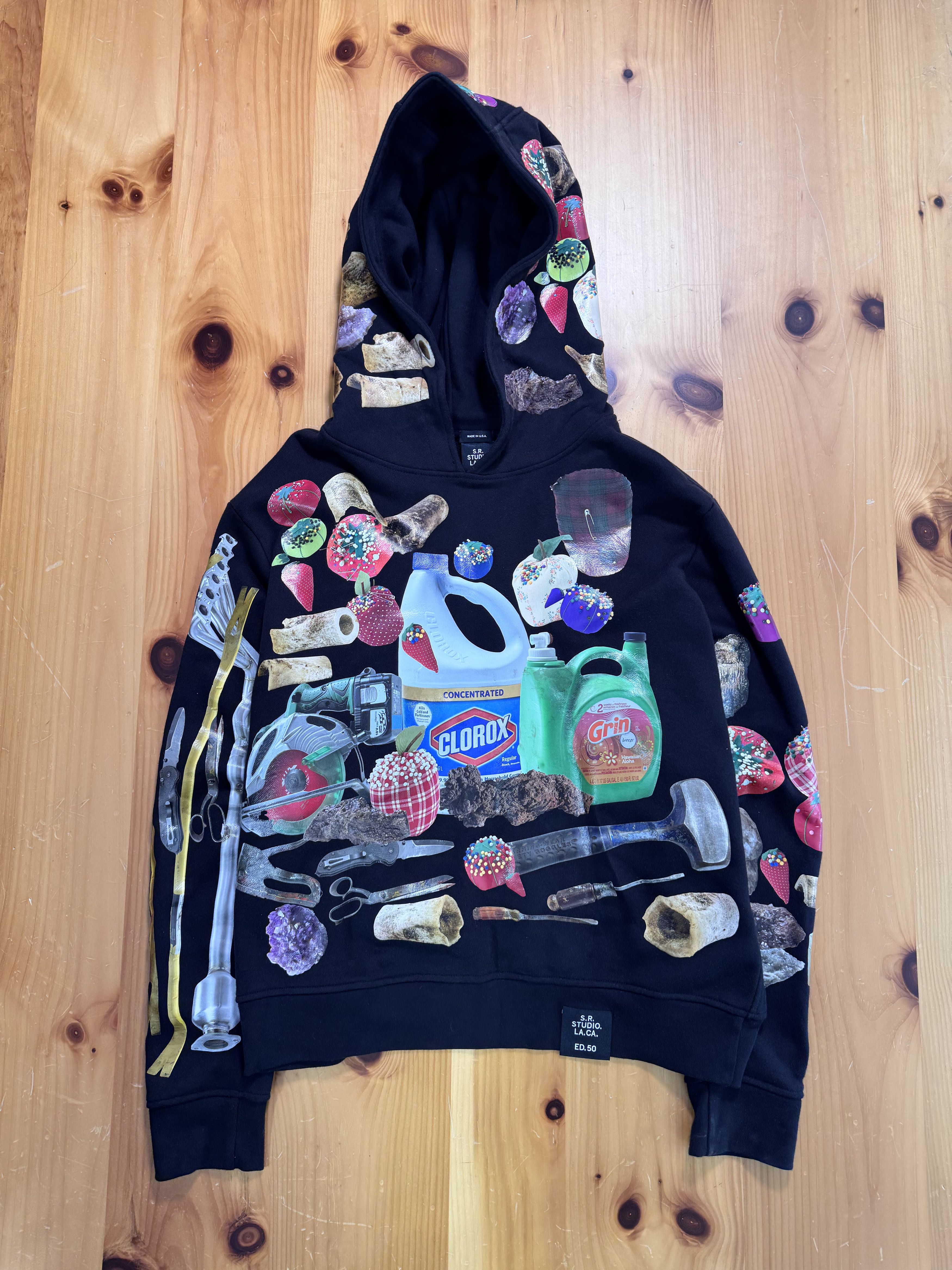 Sterling Ruby S.R. Studio LA. CA. edition 50 objects hoodie tools Size US L / EU 52-54 / 3 - 1 Thumbnail