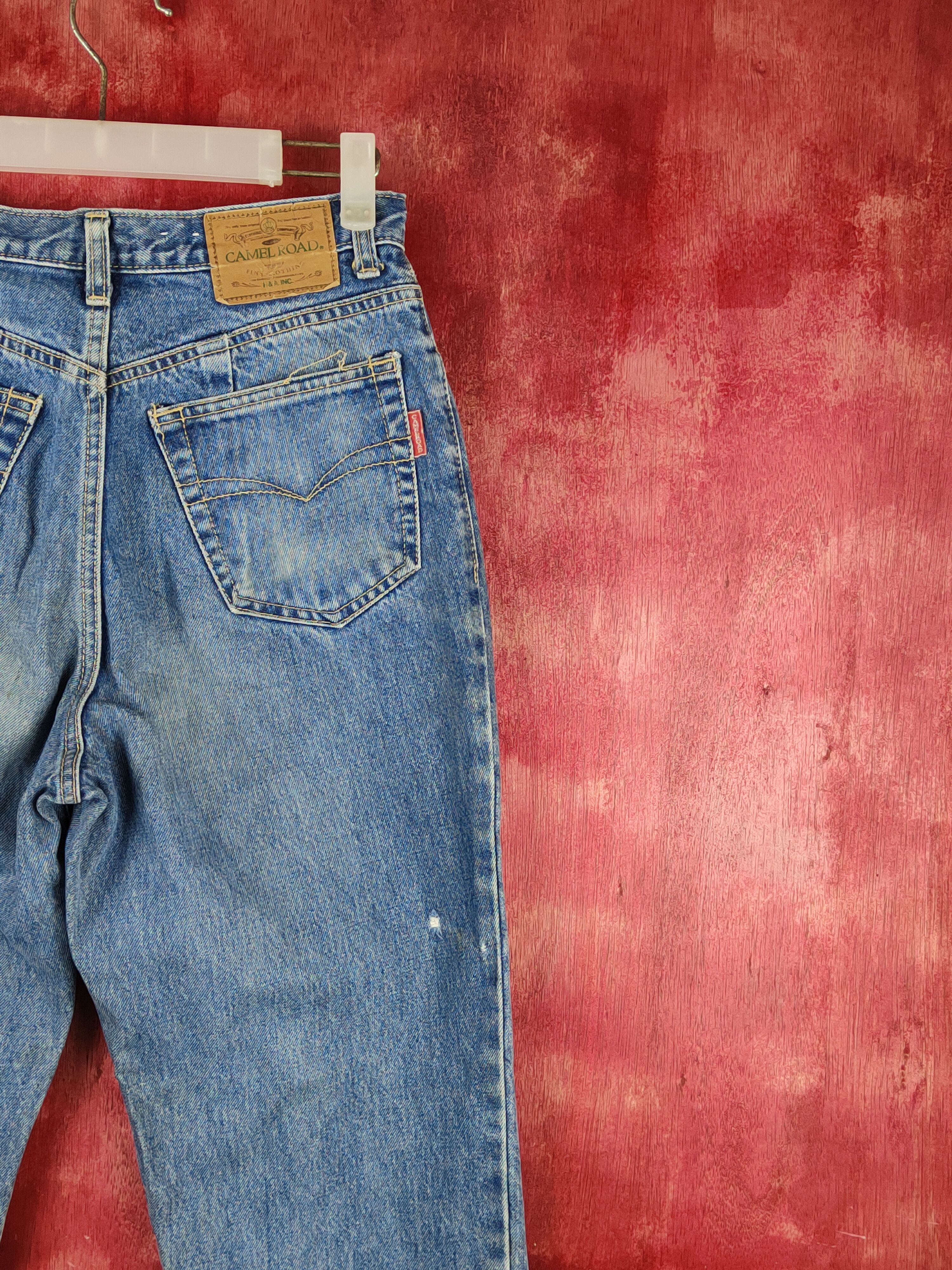 Japanese Brand Camel Road Blue vintage jeans Denim pants #S1487 Size 27" / US 4 / IT 40 - 11 Thumbnail