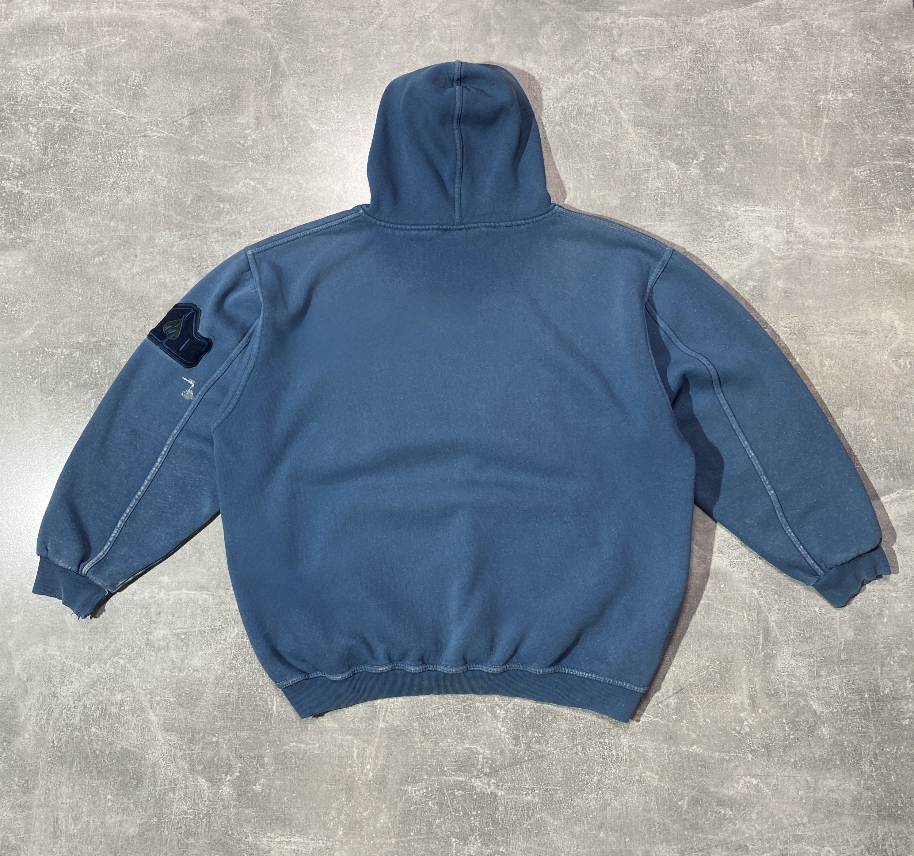 Vintage Rare Johnny Blaze thrashed vintage hoodie Bulldog Big Logo Size US M / EU 48-50 / 2 - 4 Thumbnail