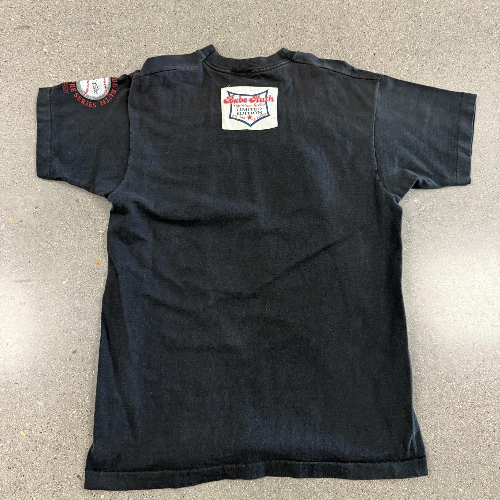Vintage Vtg 1994 Limited Babe Ruth T-Shirt #d Single Stitch RARE Size US L / EU 52-54 / 3 - 12 Thumbnail