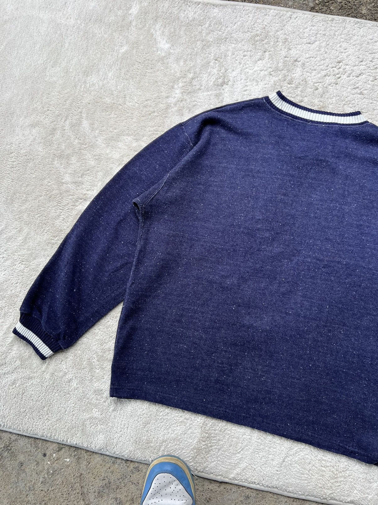 Champion × Vintage Vintage Champion Sweatshirt V-sheap coller Size US L / EU 52-54 / 3 - 16 Thumbnail