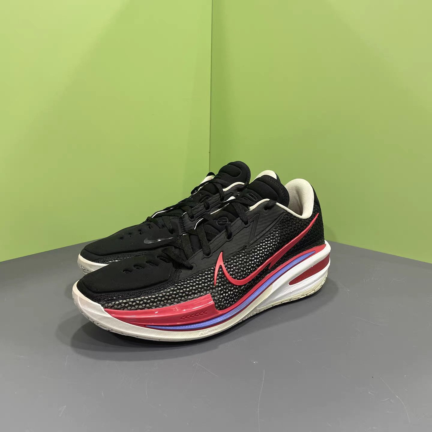 Nike Nike Air Zoom GT Cut 1 Black/Red Basketball Shoes K15 Size US 13 / EU 46 - 1 Thumbnail
