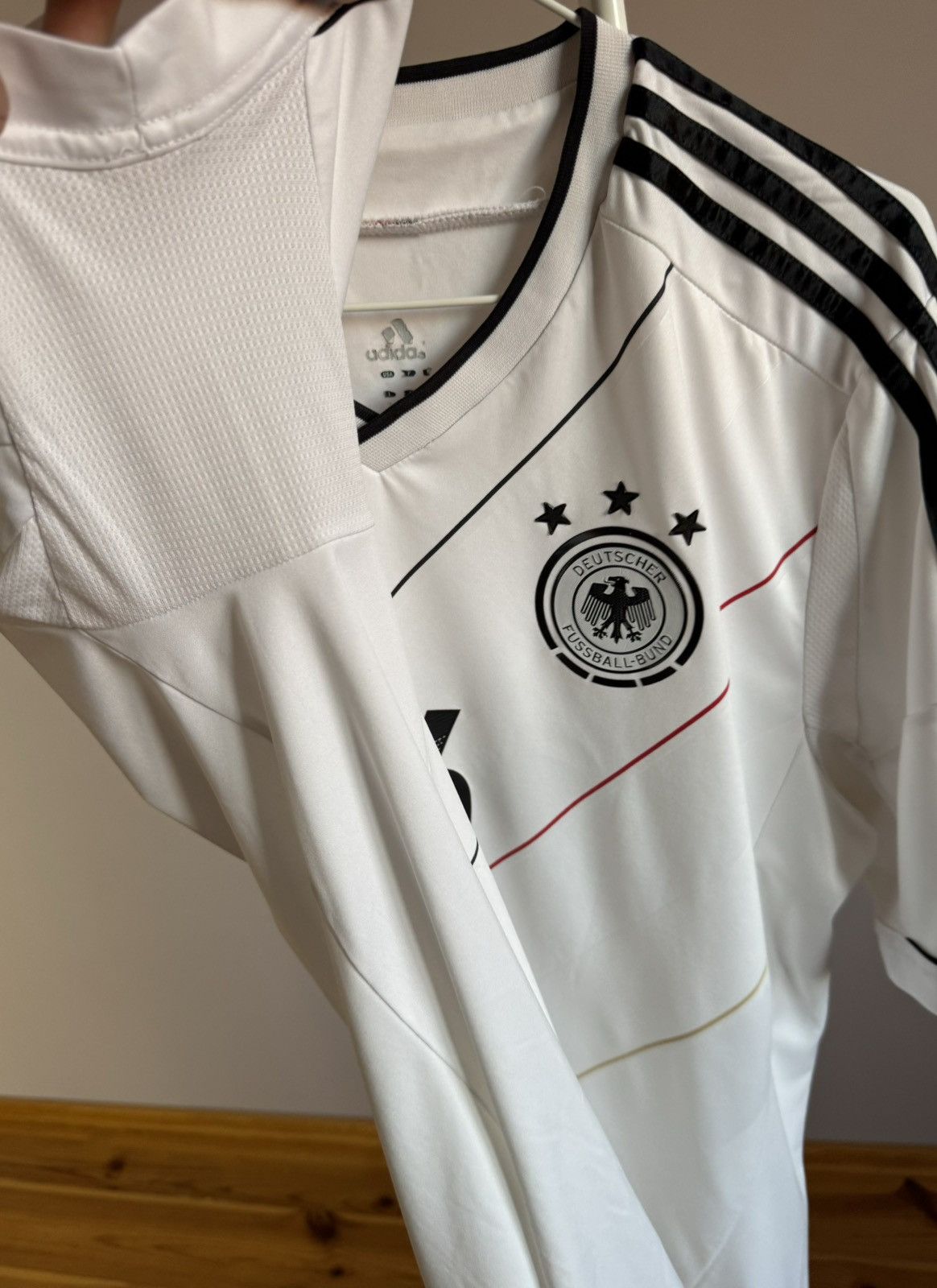 Vintage Adidas Germany LAHM 2012-2013 Original Jersey Size US L / EU 52-54 / 3 - 12 Thumbnail