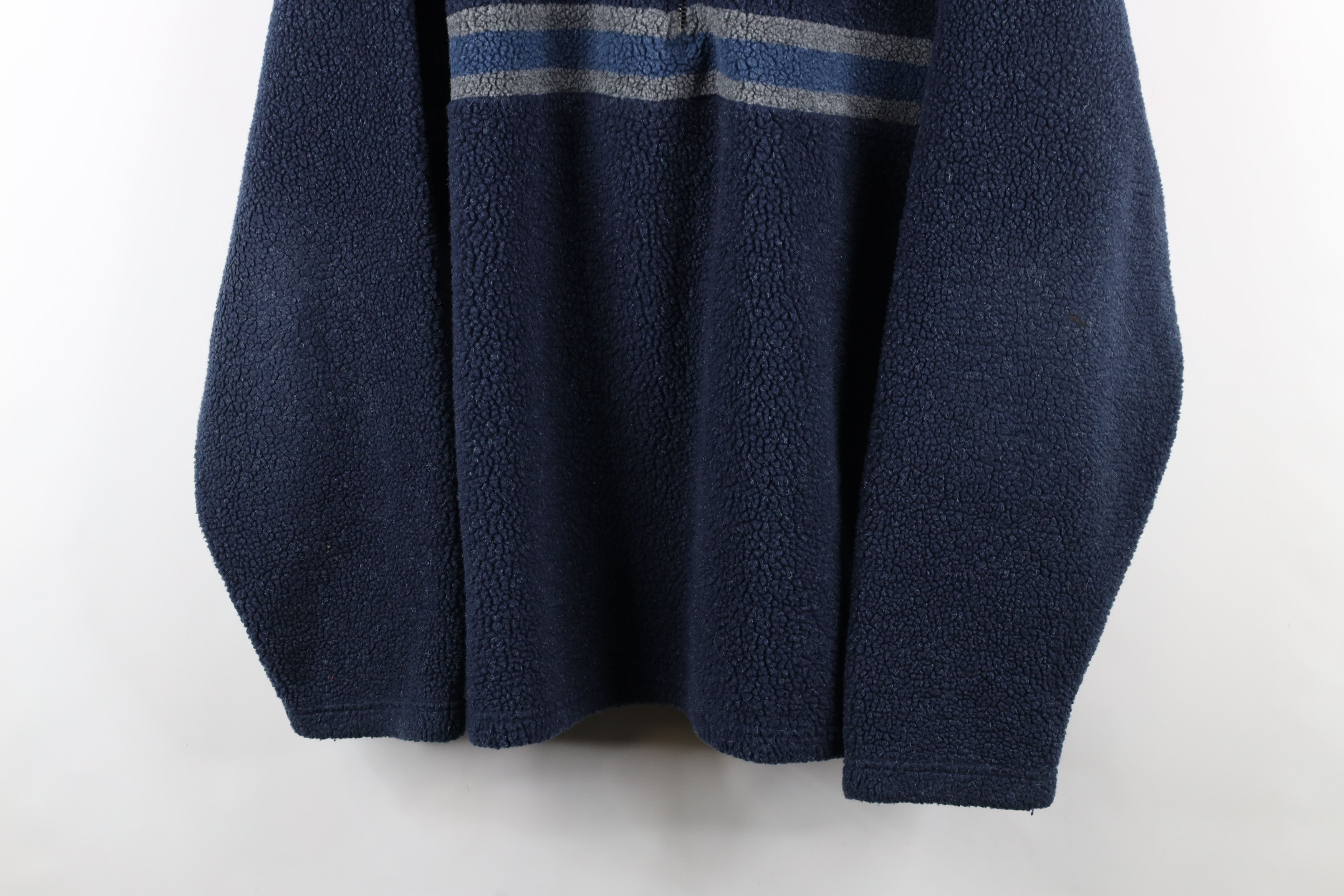 Vintage Vintage 90s Streetwear Deep Pile Fleece Half Zip Sweater Size US XXL / EU 58 / 5 - 3 Thumbnail