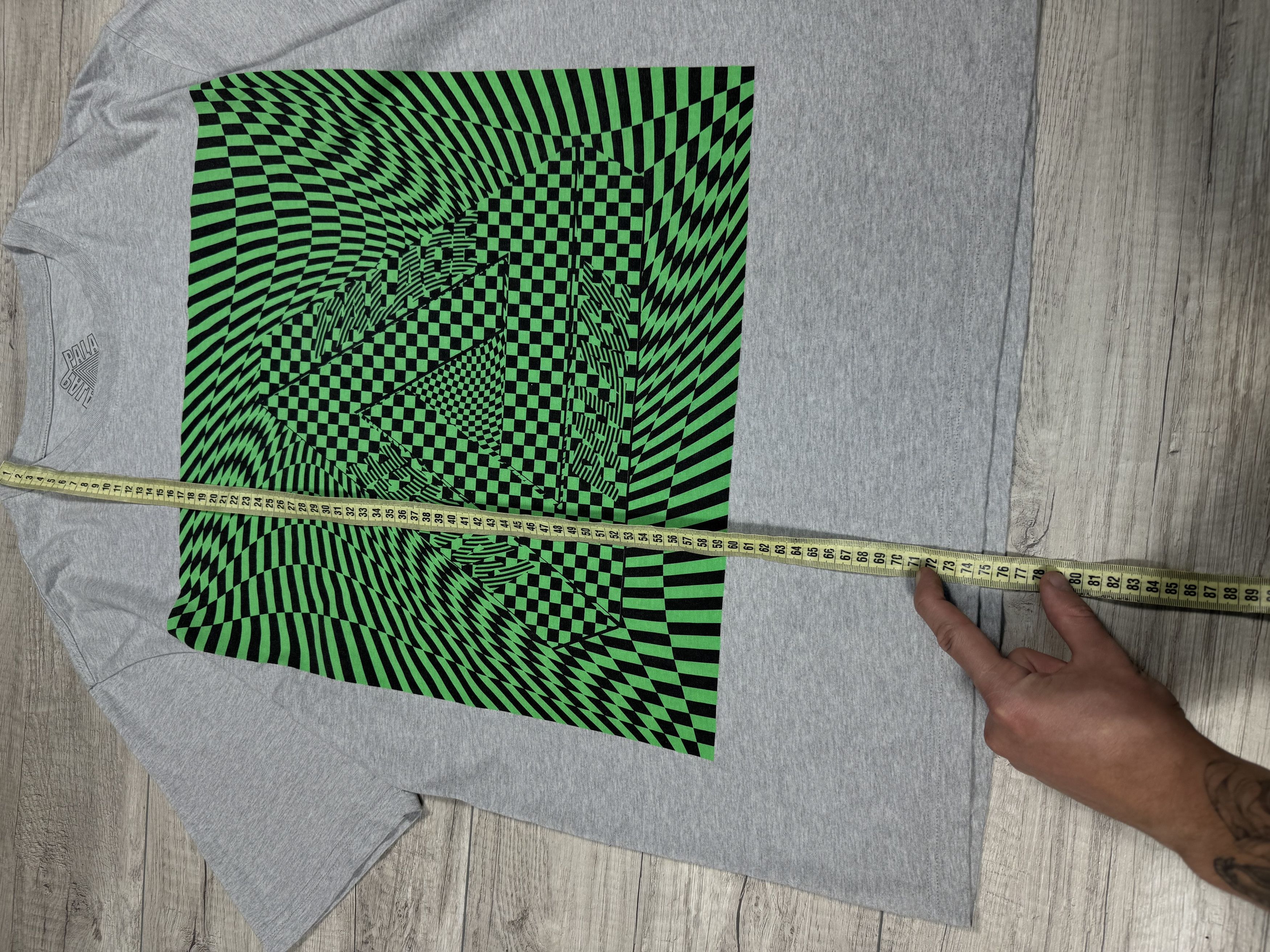 Palace Palace Mash Eye Tee Pink Green Skateboarding Oversized Size US XL / EU 56 / 4 - 10 Thumbnail