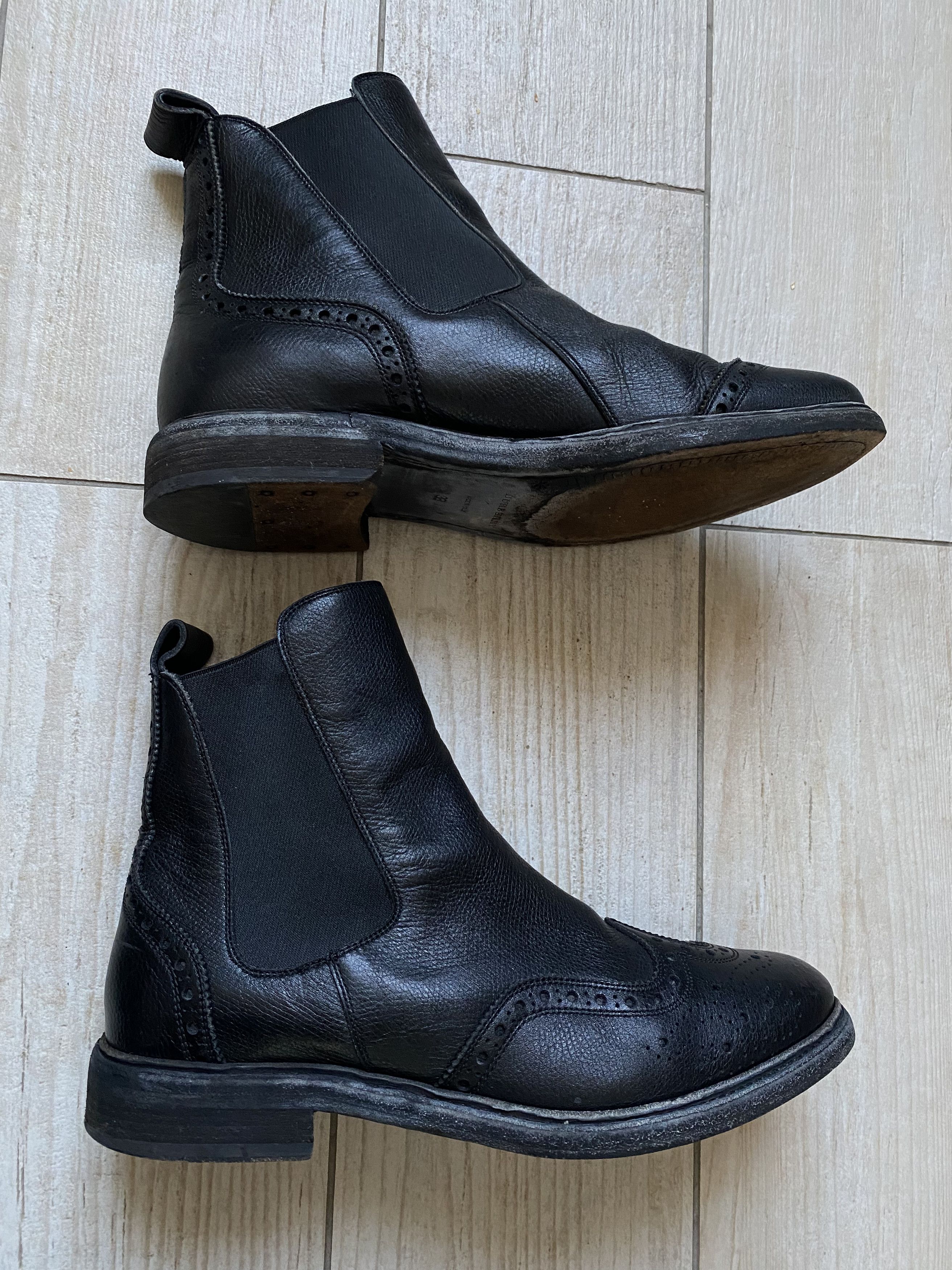 Burberry Burberry Black Chelsea Boots – Size 38 Size US 8 / IT 38 - 5 Thumbnail