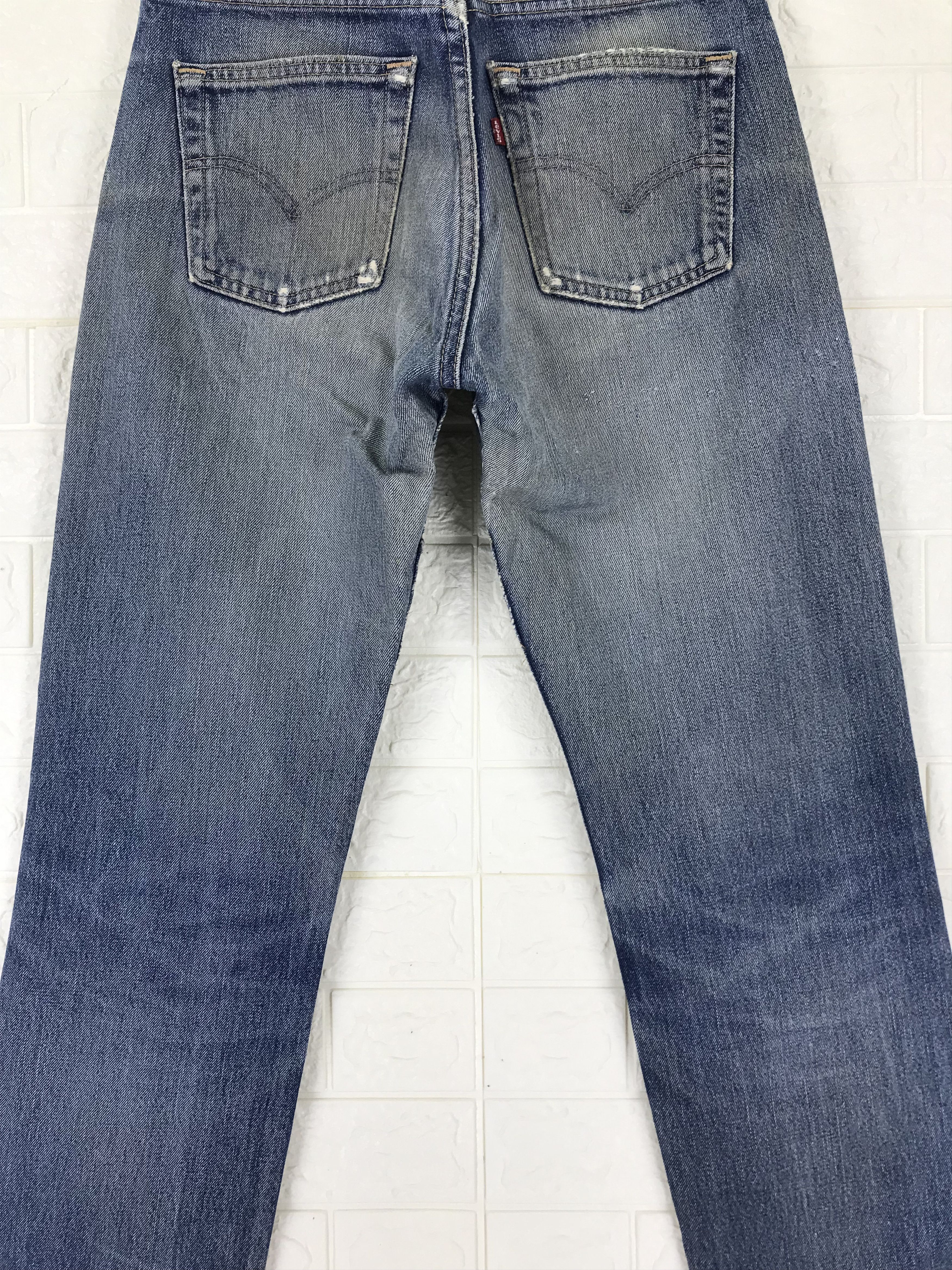 Levi's Vintage Levi's 501 Mud Wash Jeans Distressed Denim Size US 31 - 7 Thumbnail