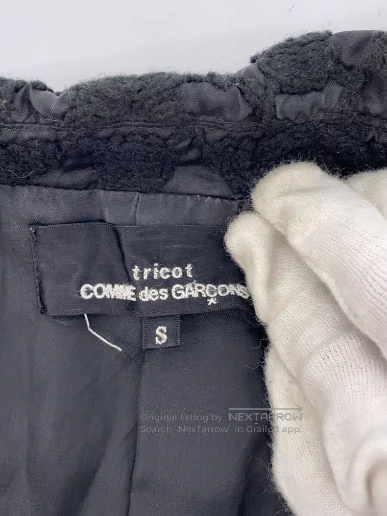 Comme des Garcons Comme Des Garcons Black Embroidered Long-sleeve Jacket Size S / US 4 / IT 40 - 4 Thumbnail