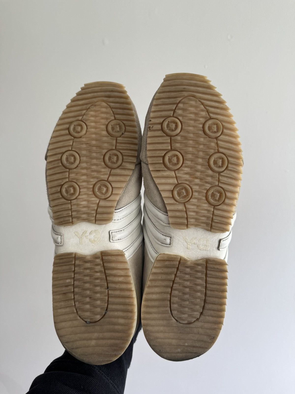 Y-3 White Sprint Sneakers Size US 8.5 / EU 41-42 - 5 Thumbnail