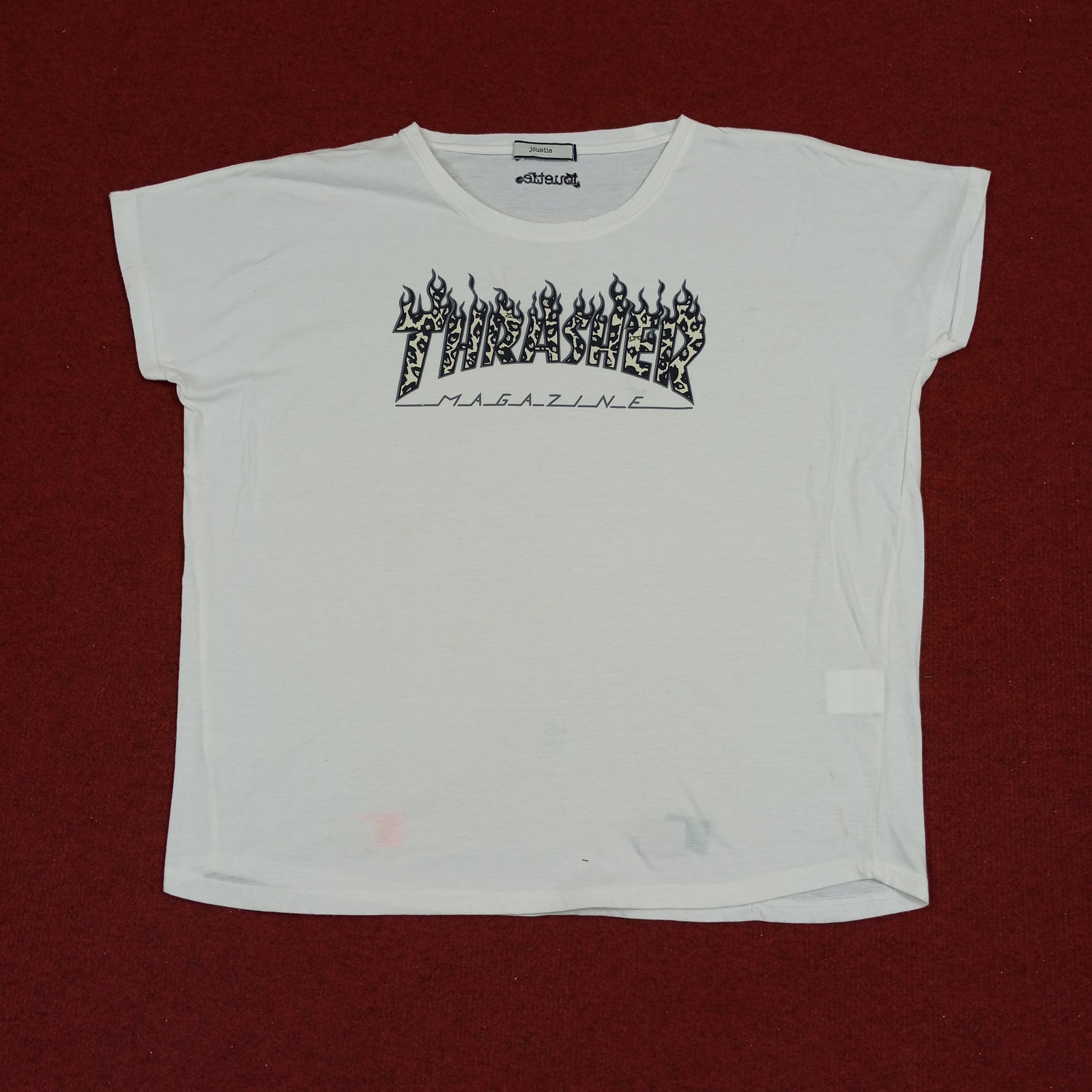 Thrasher × Vintage Jouetie X Thrasher Magazine Streetwear Style Tshirt Size XL / US 12-14 / IT 48-50 - 1 Thumbnail