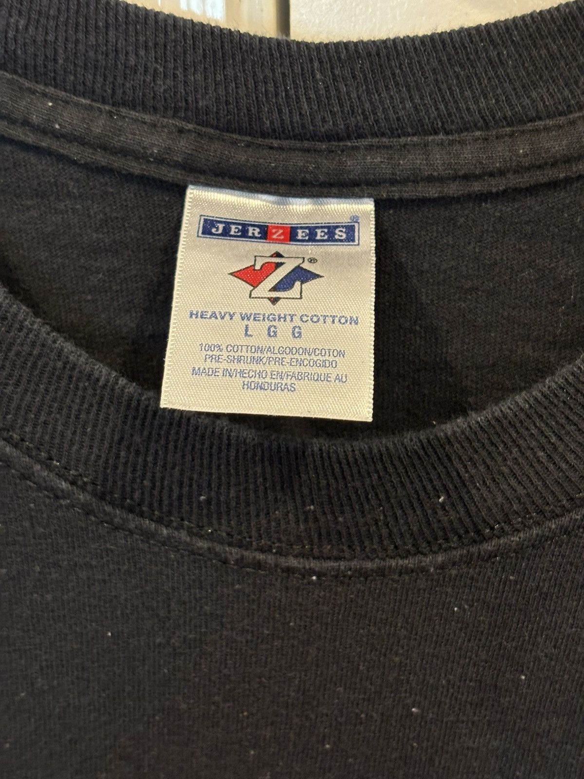Jerzees Vintage 90’s Purple Green Gold Mardi Gras Black Shirt - L Size US L / EU 52-54 / 3 - 5 Thumbnail
