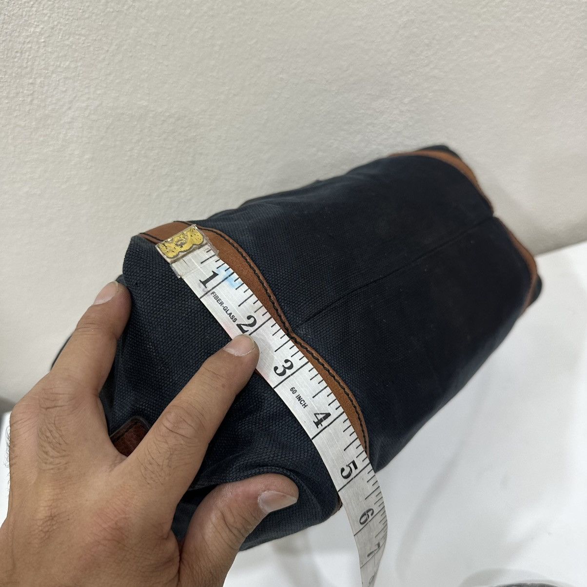 Yves Saint Laurent ‼️LASTDROP‼️ YVES SAINT LAURENT RIVE GAUCHE CANVAS BOTON BAG Size ONE SIZE - 8 Thumbnail