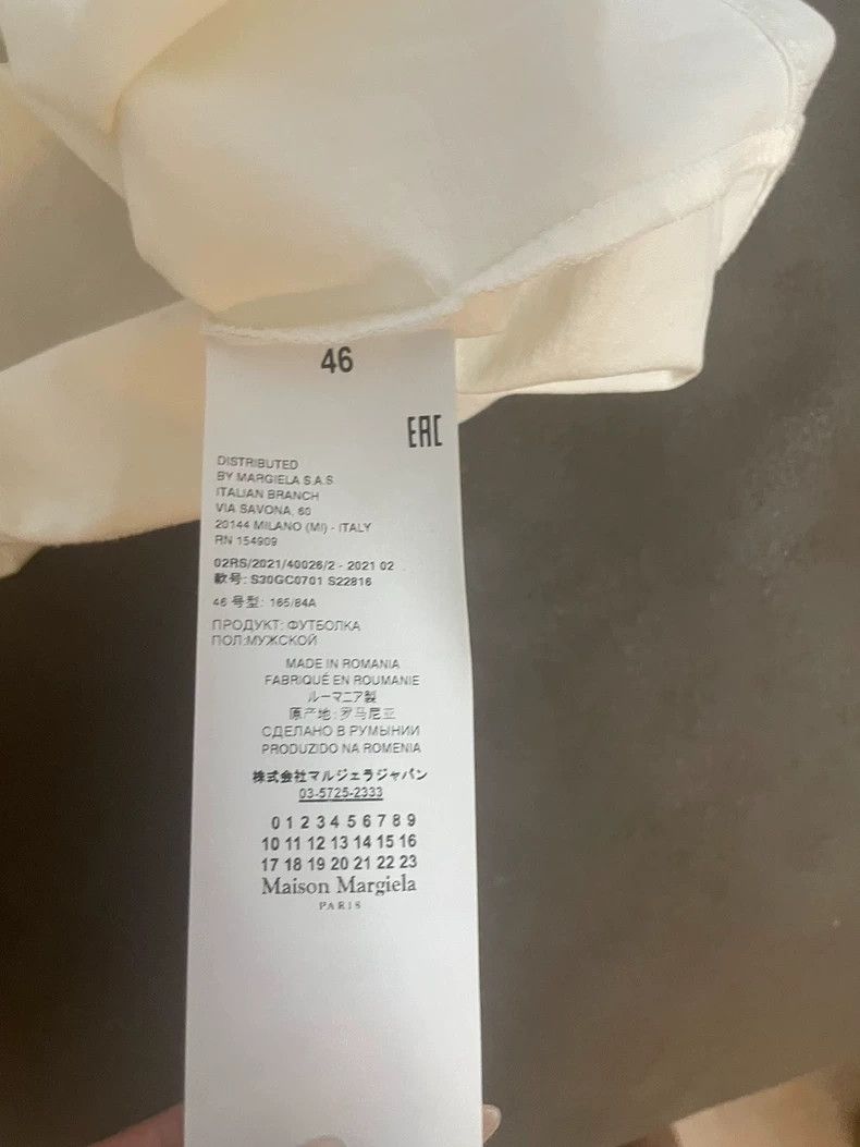 Maison Margiela Maison Margiela Short Sleeve Size US S / EU 44-46 / 1 - 3 Thumbnail