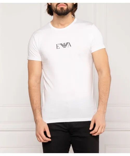 Emporio Armani 🇮🇹 Emporio Armani Luxury T-Shirt Underwear Minimal Eagle GA Size US M / EU 48-50 / 2 - 2 Thumbnail